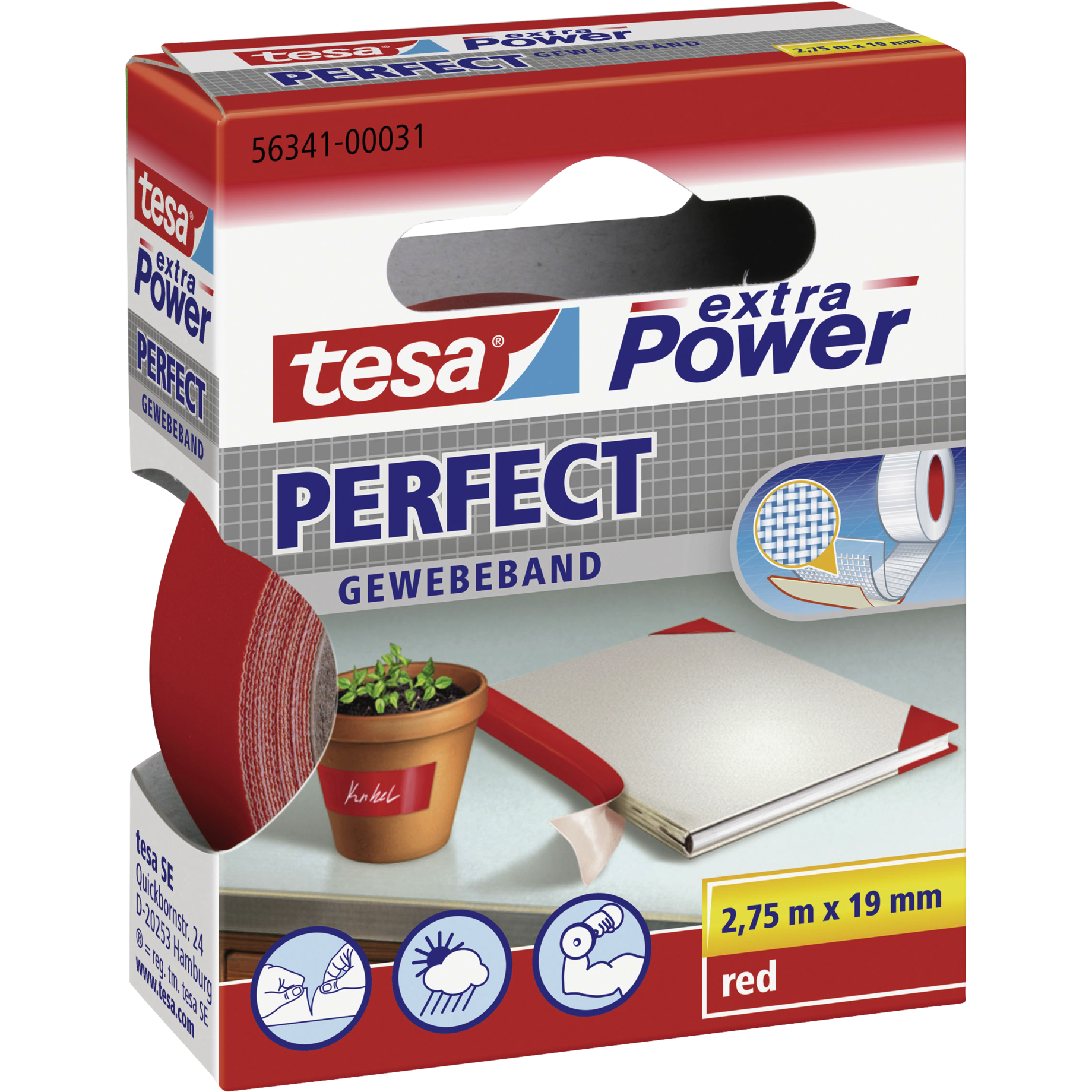 extra Power® Perfect Gewebeklebeband