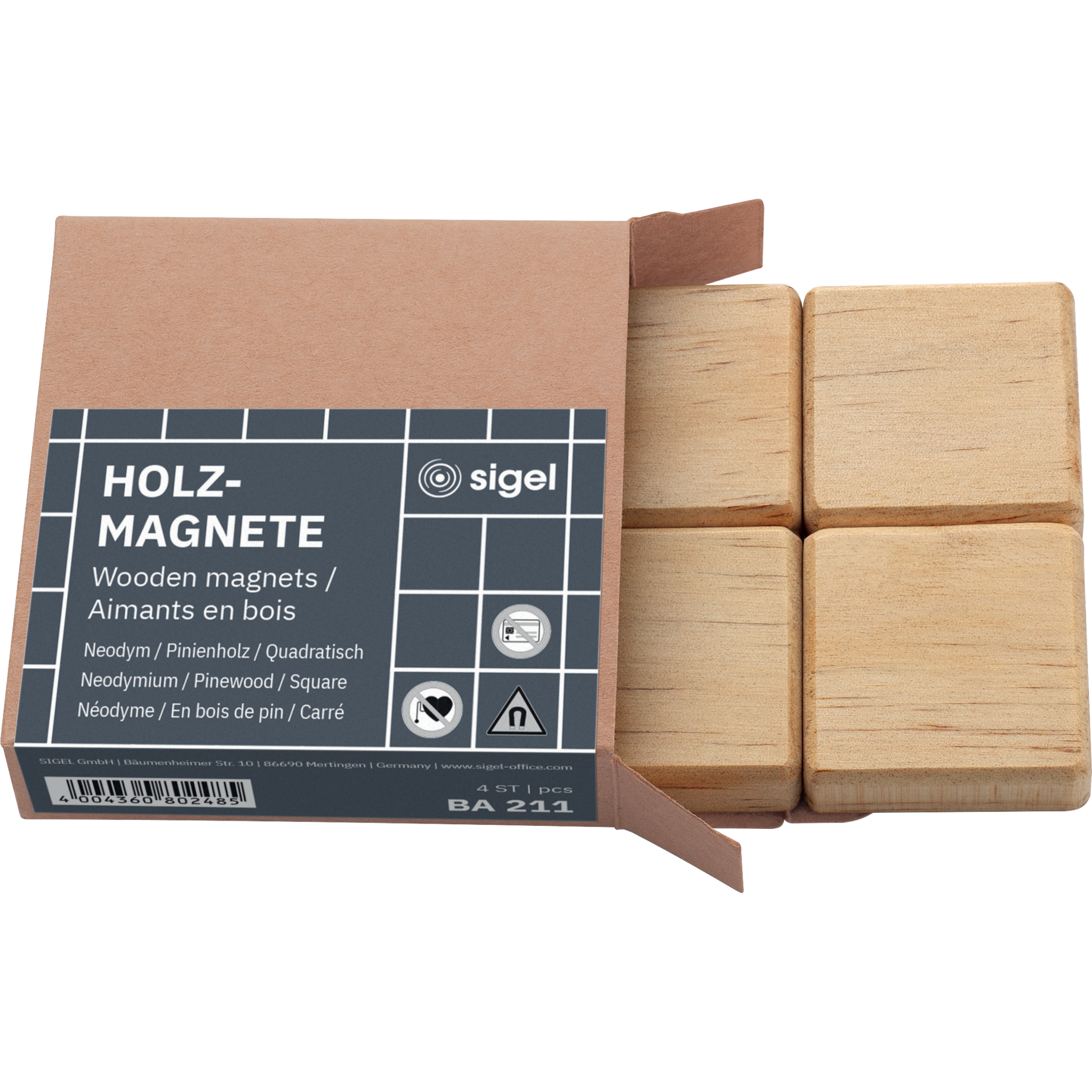 Holzmagnet