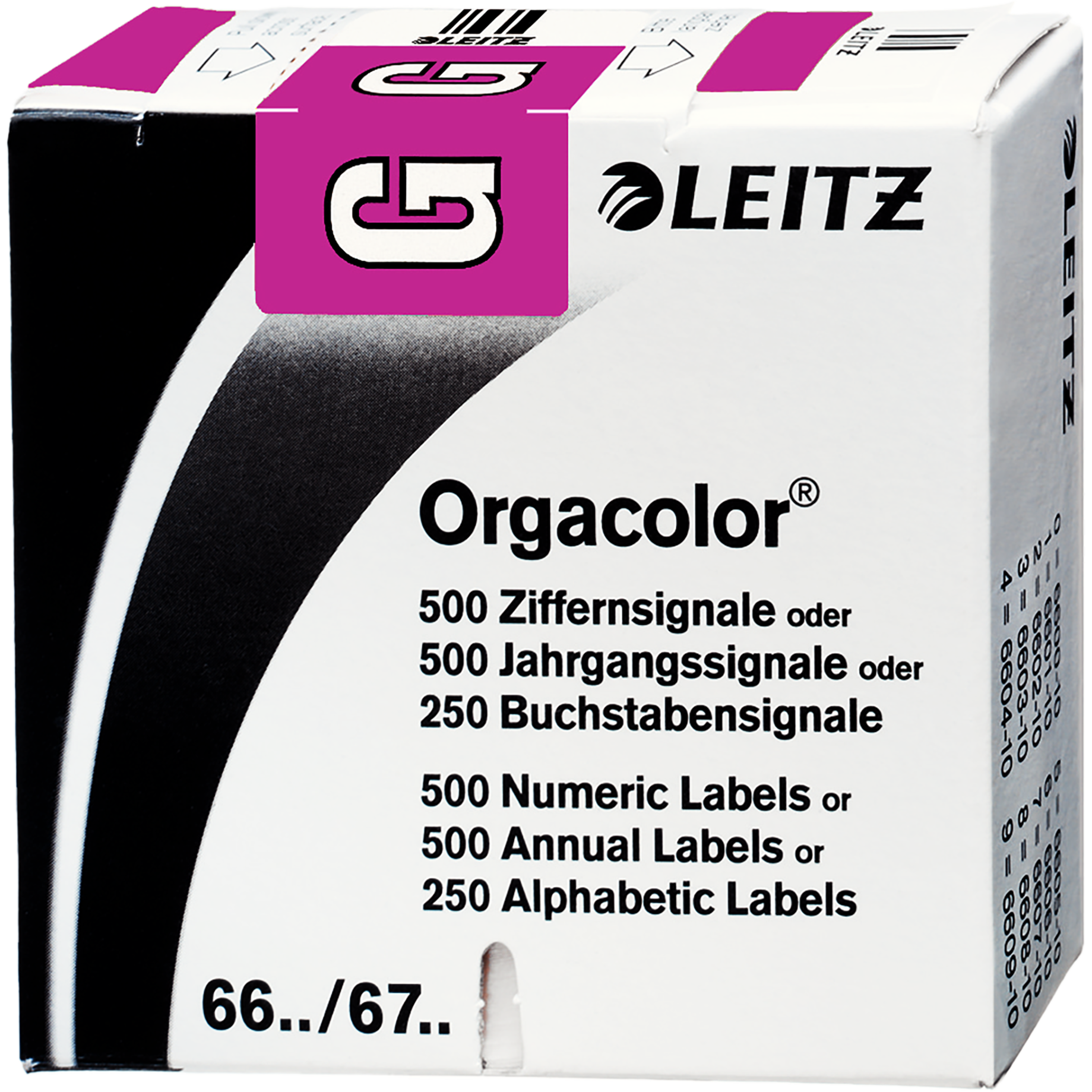Orgacolor® Buchstabensignal