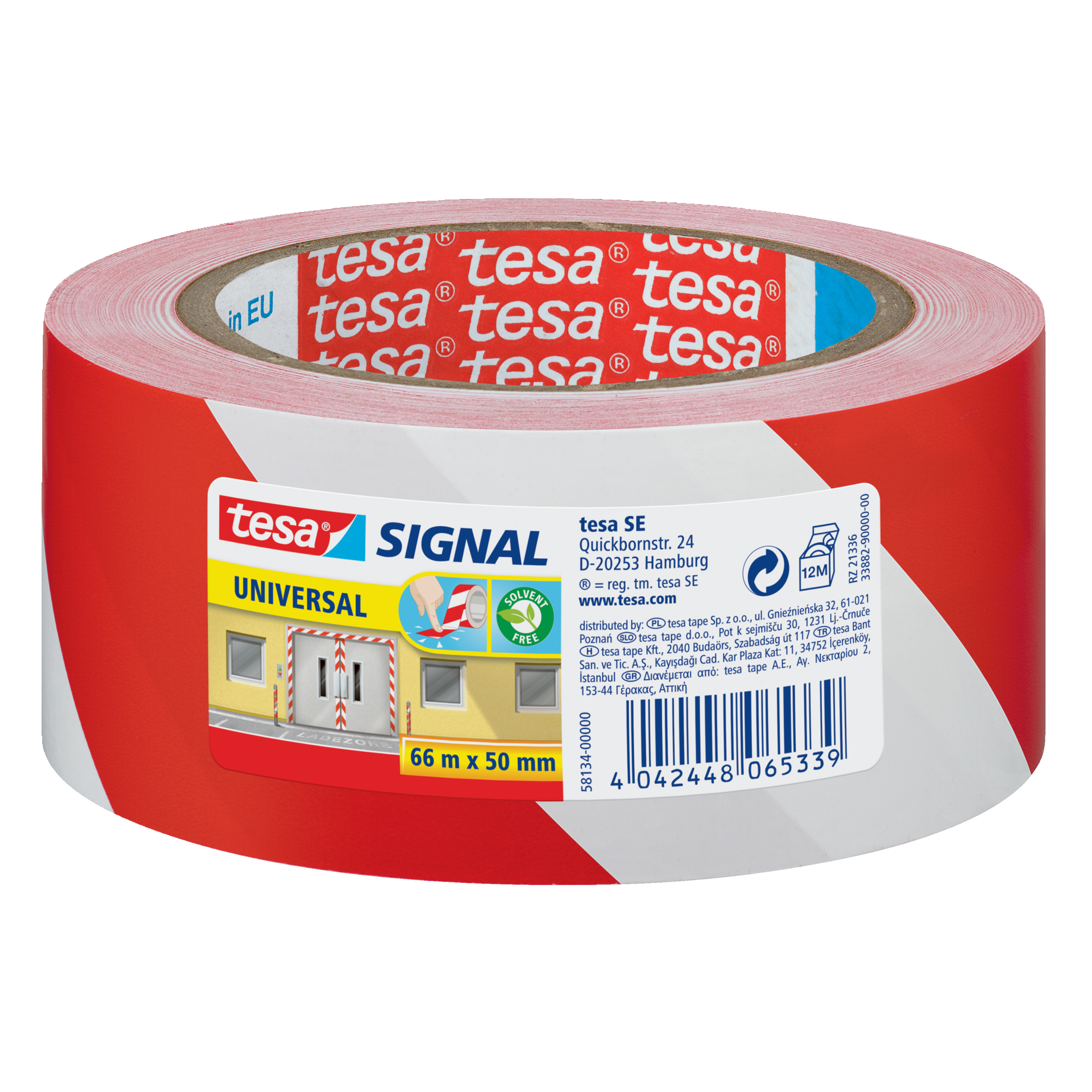 Packband Signal "rot/weiß"