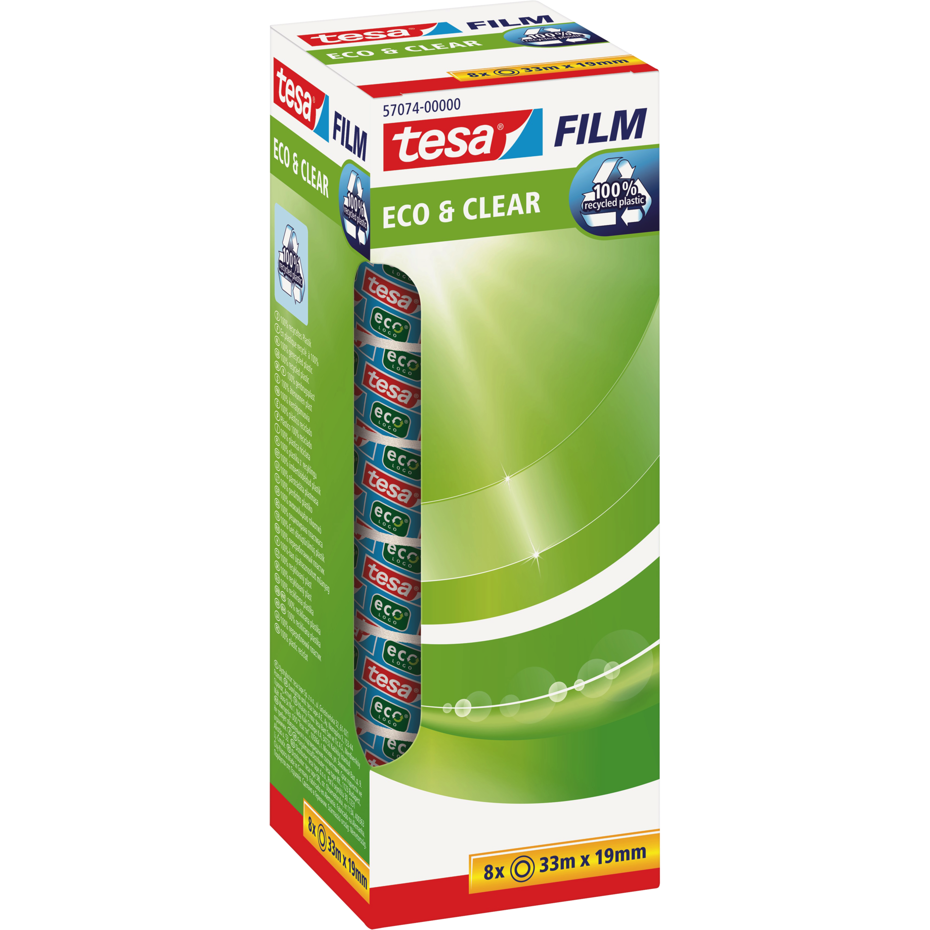 tesafilm® Eco & Clear Office Box