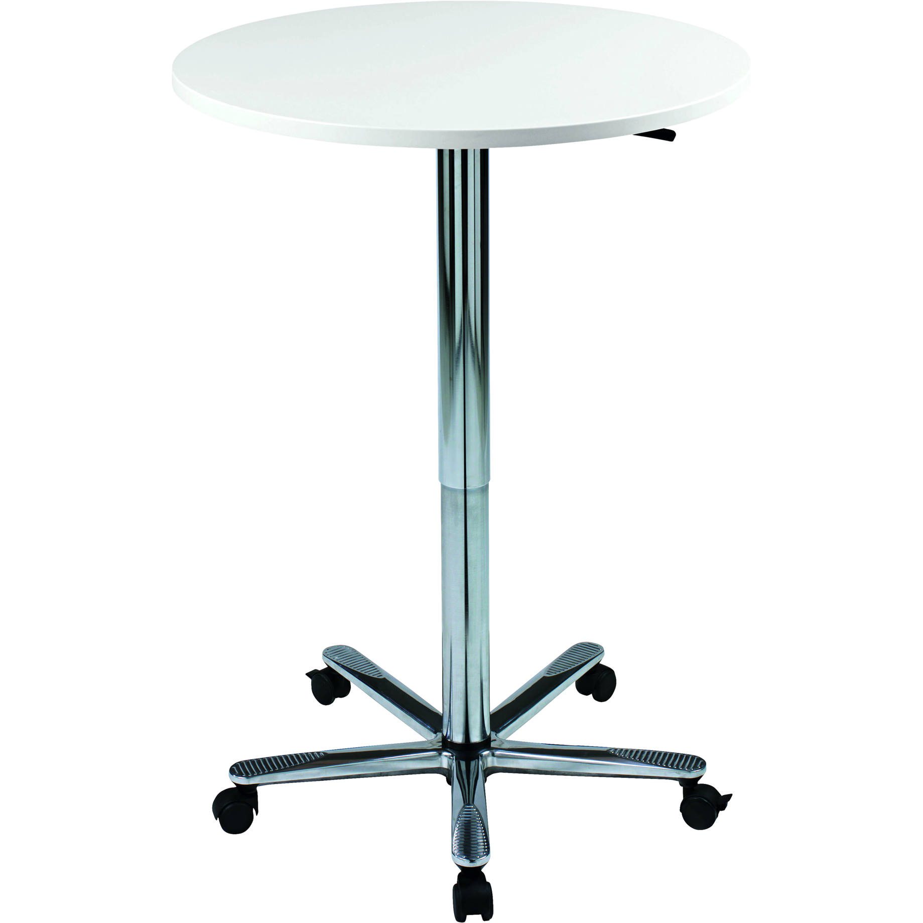 Säulenhubtisch, rund