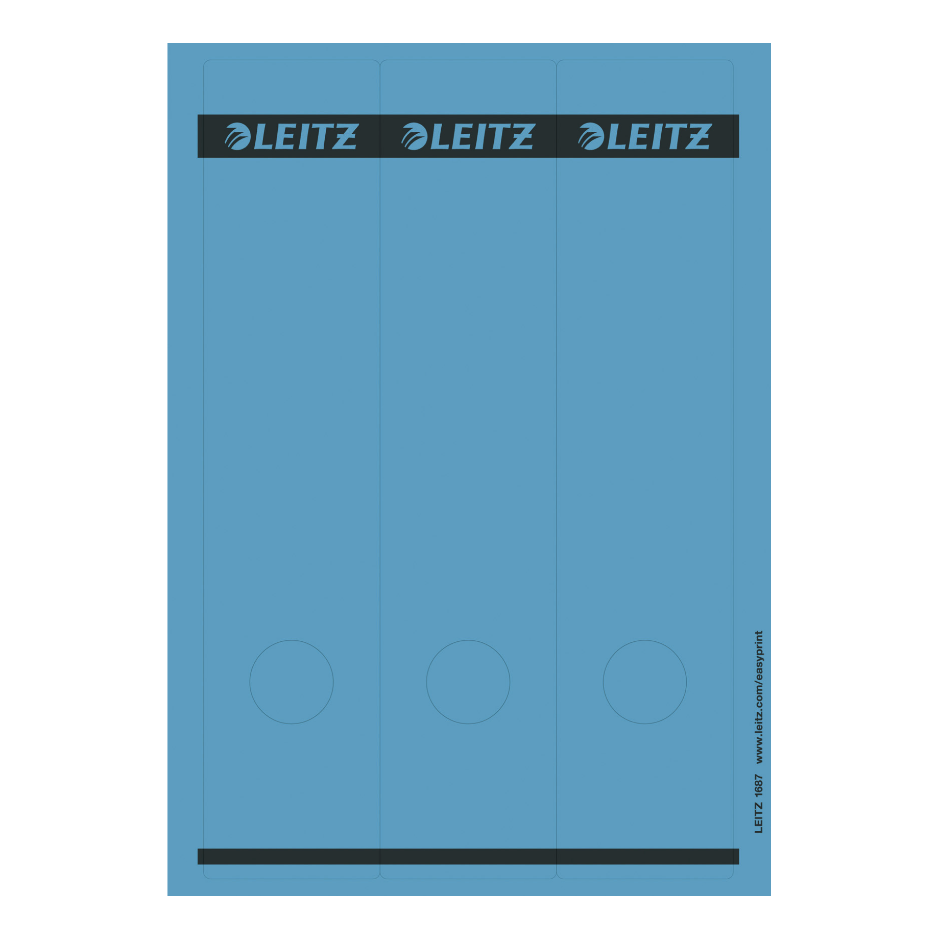PC-beschriftbares Ordner-Rückenschild