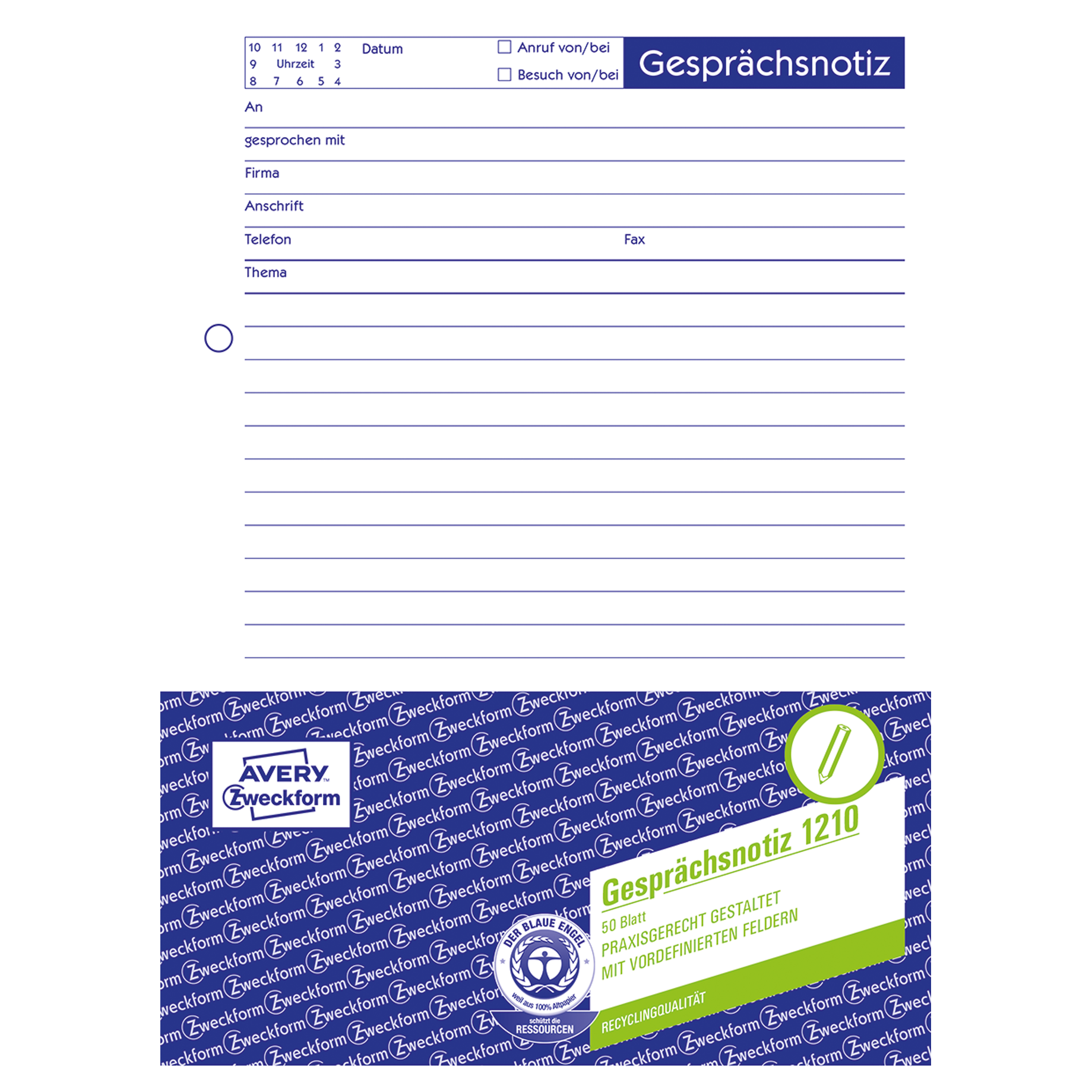 Gesprächsnotiz