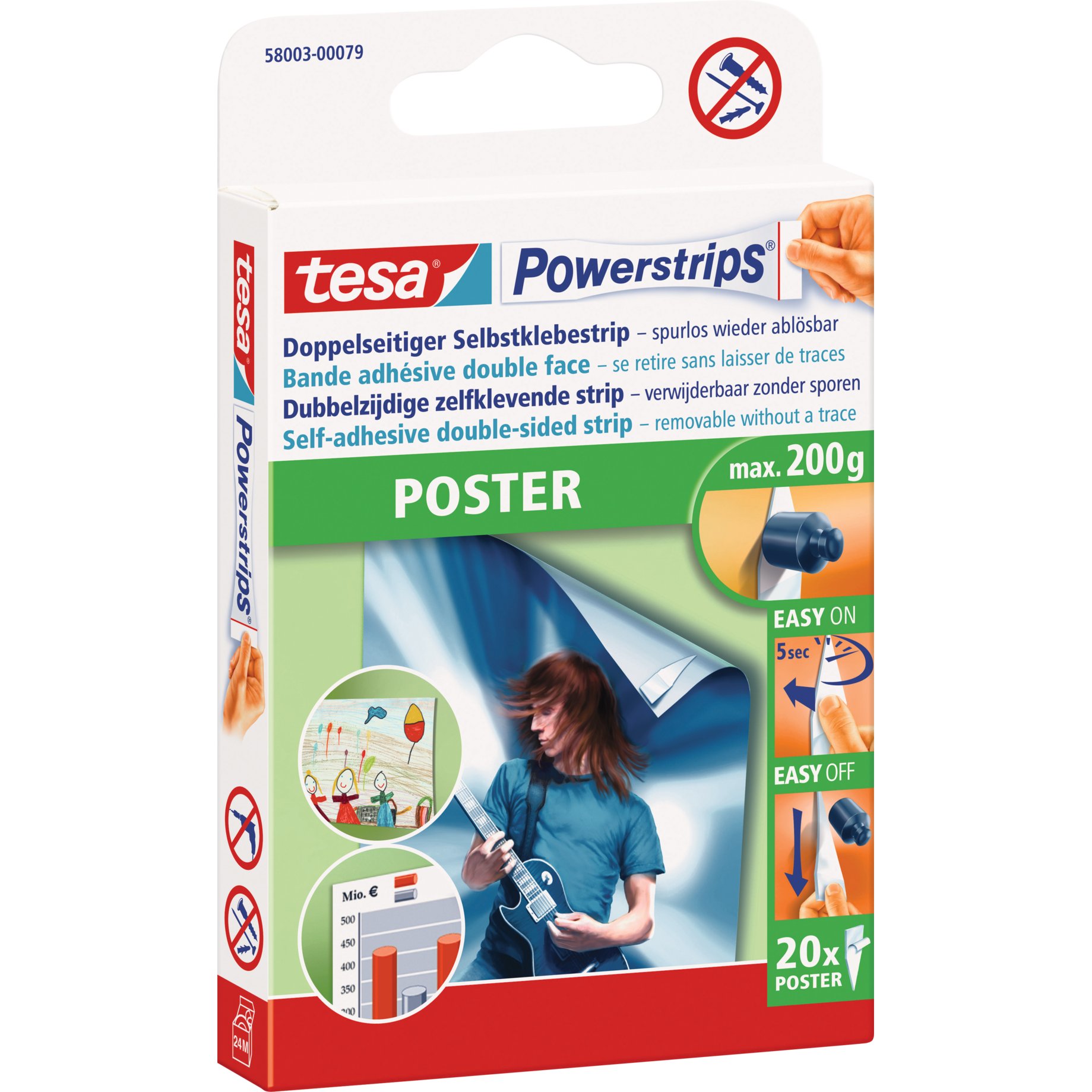 Powerstrips® Poster