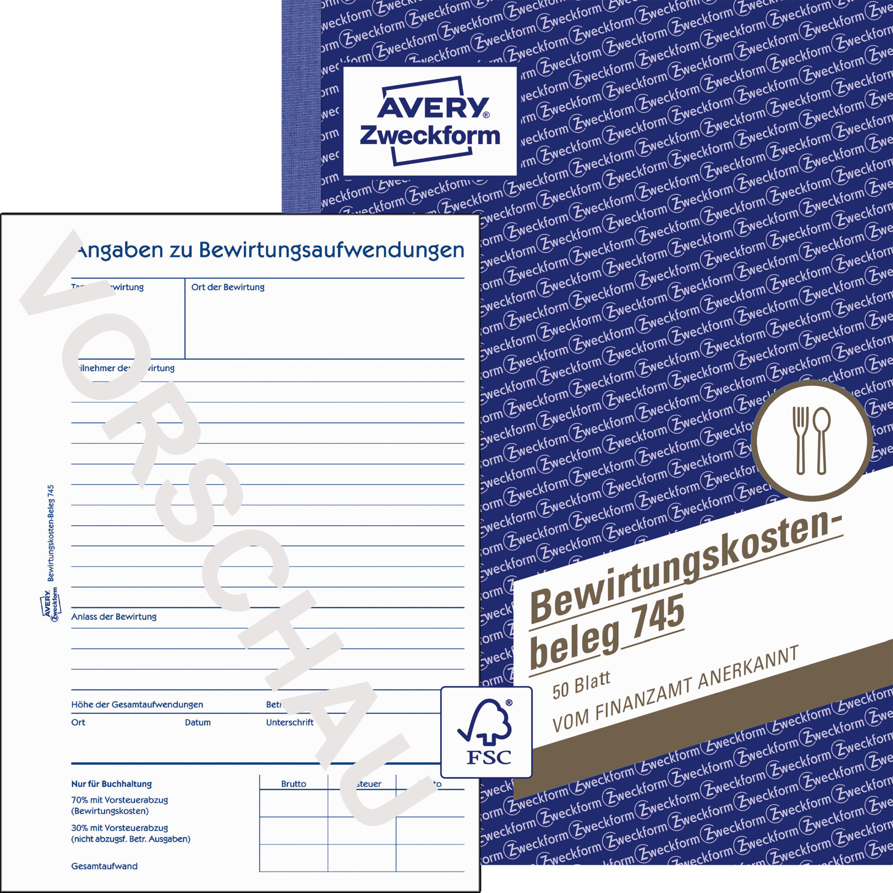 Bewirtungskostenbeleg 745