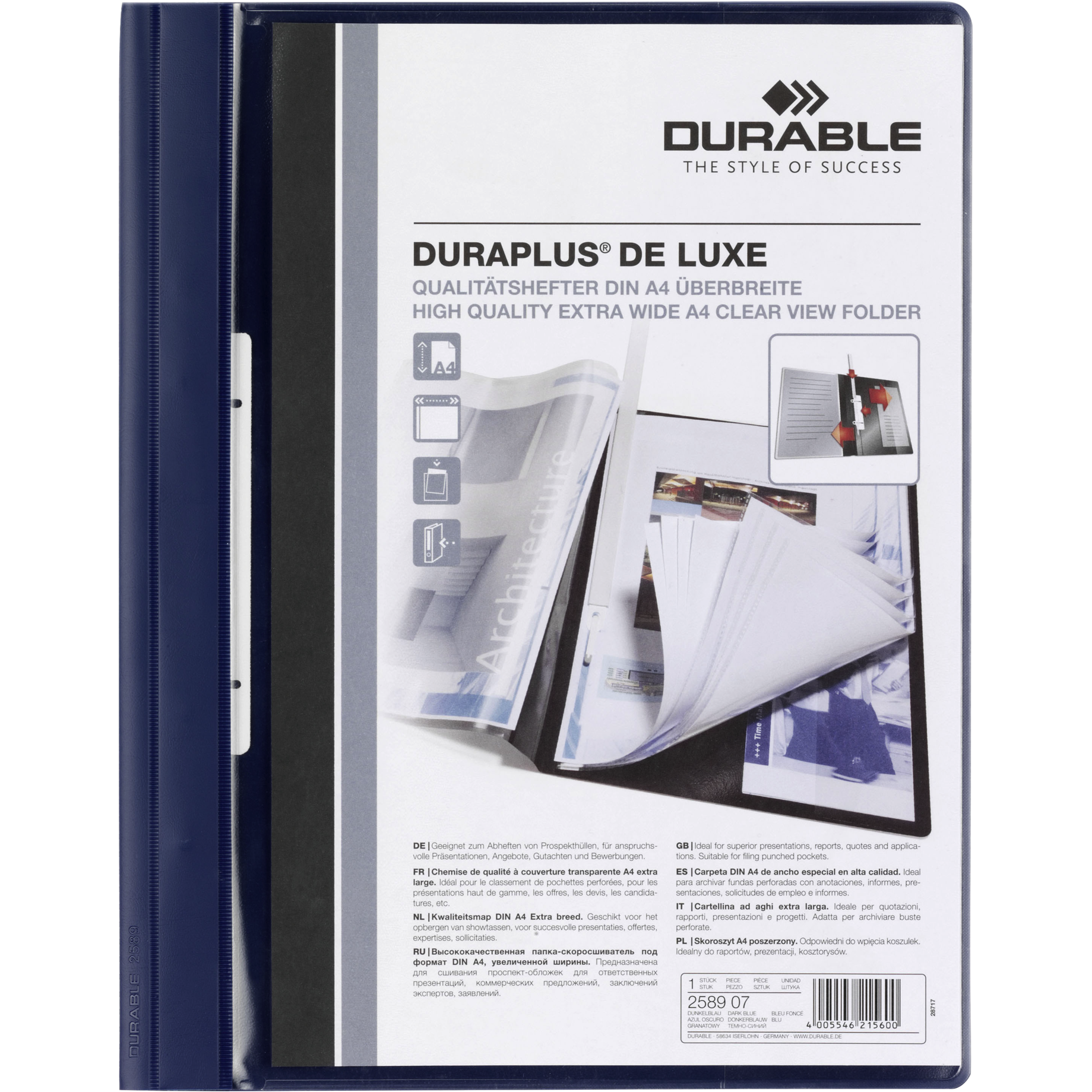 Präsentationshefter DURAPLUS® DE LUXE