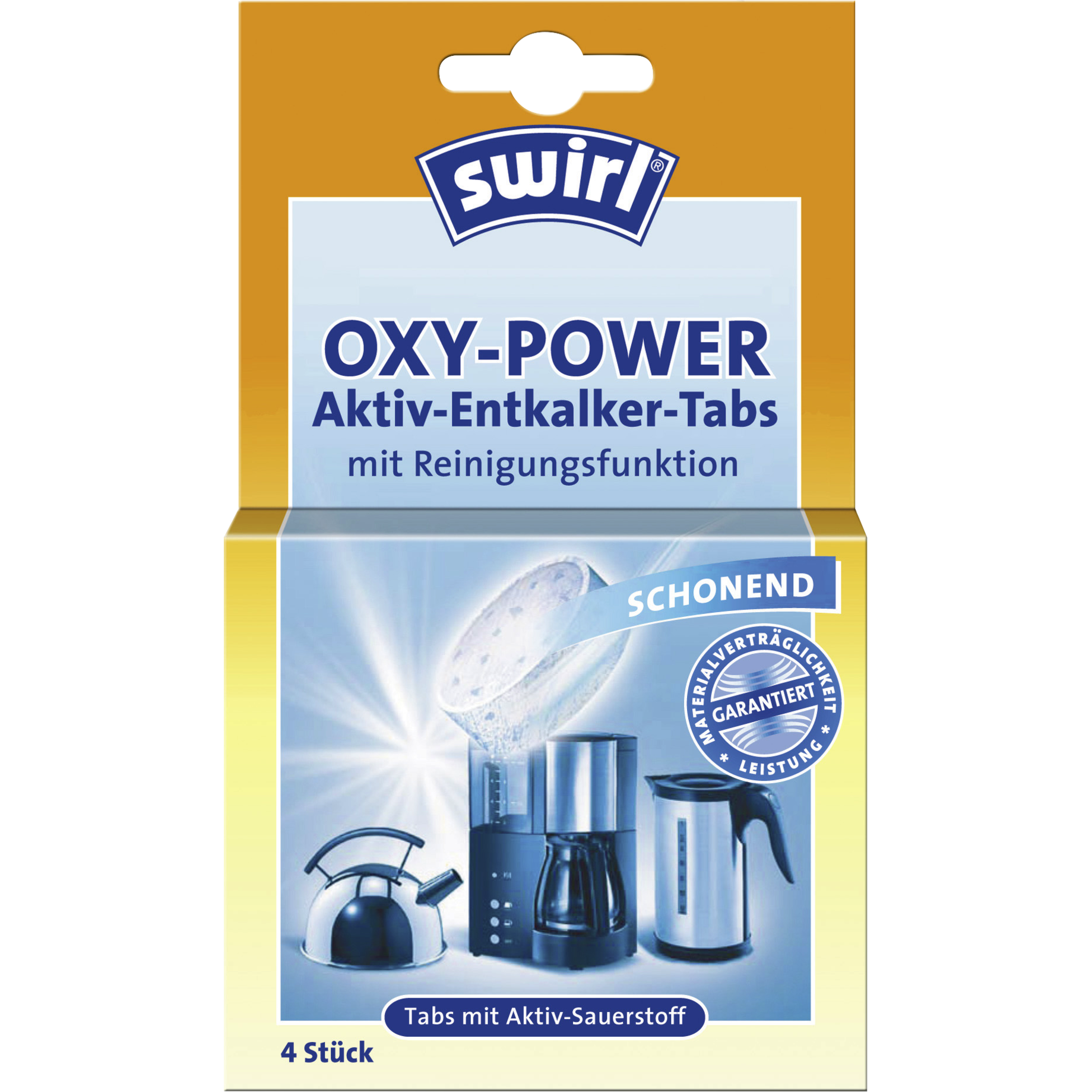 OXY-POWER Aktiv-Entkalker-Tabs