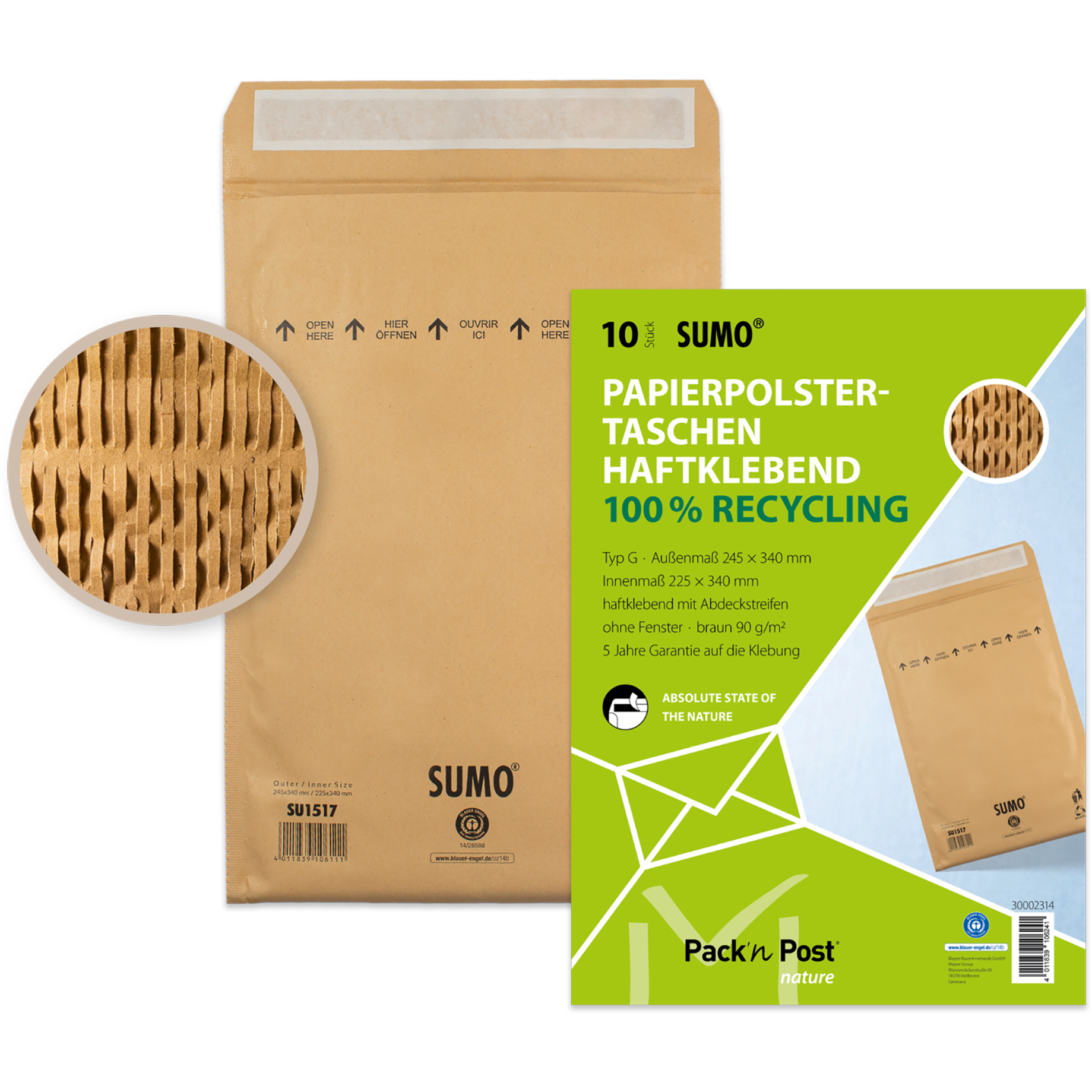Papierpolstertasche SUMO®