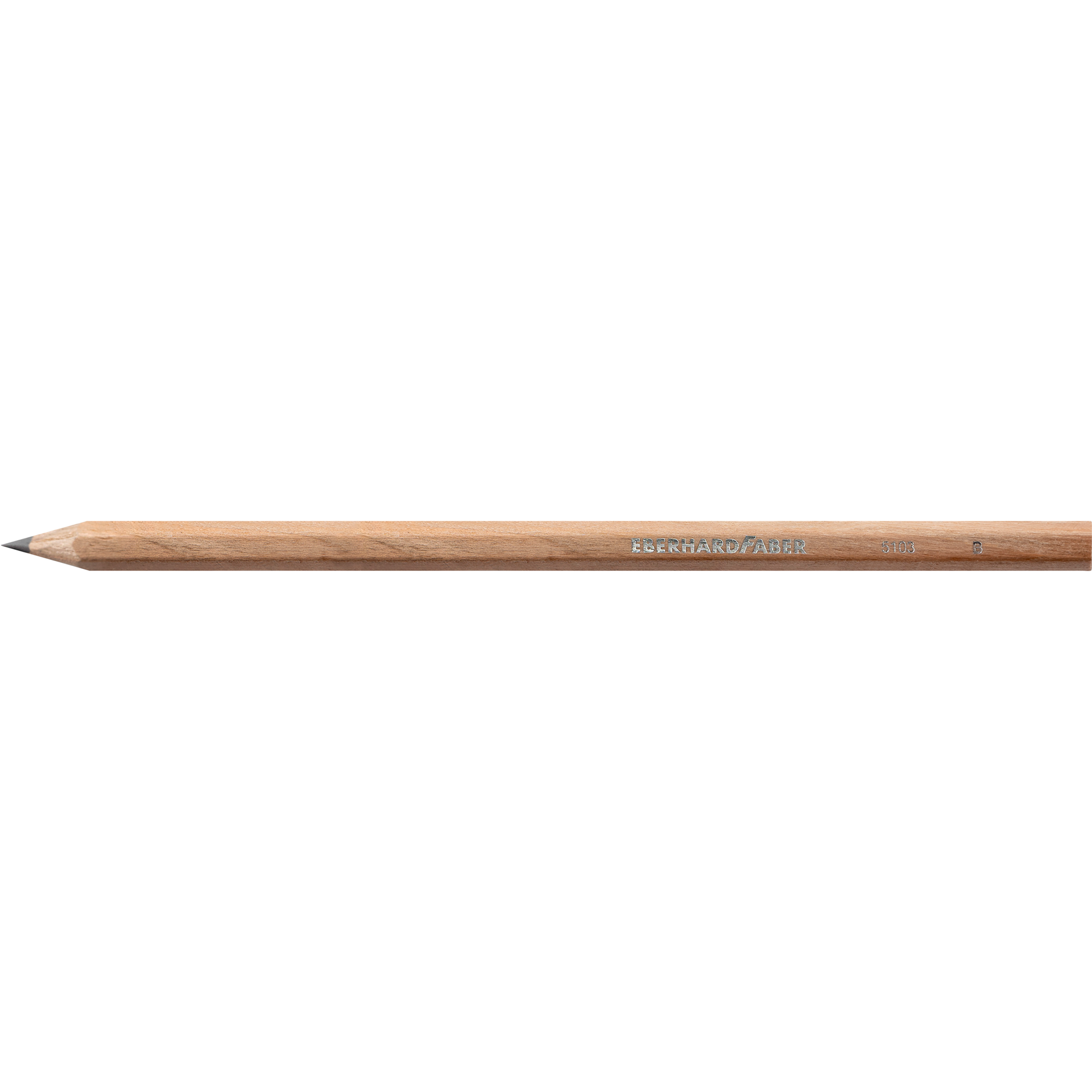 Bleistift hexagonal natur