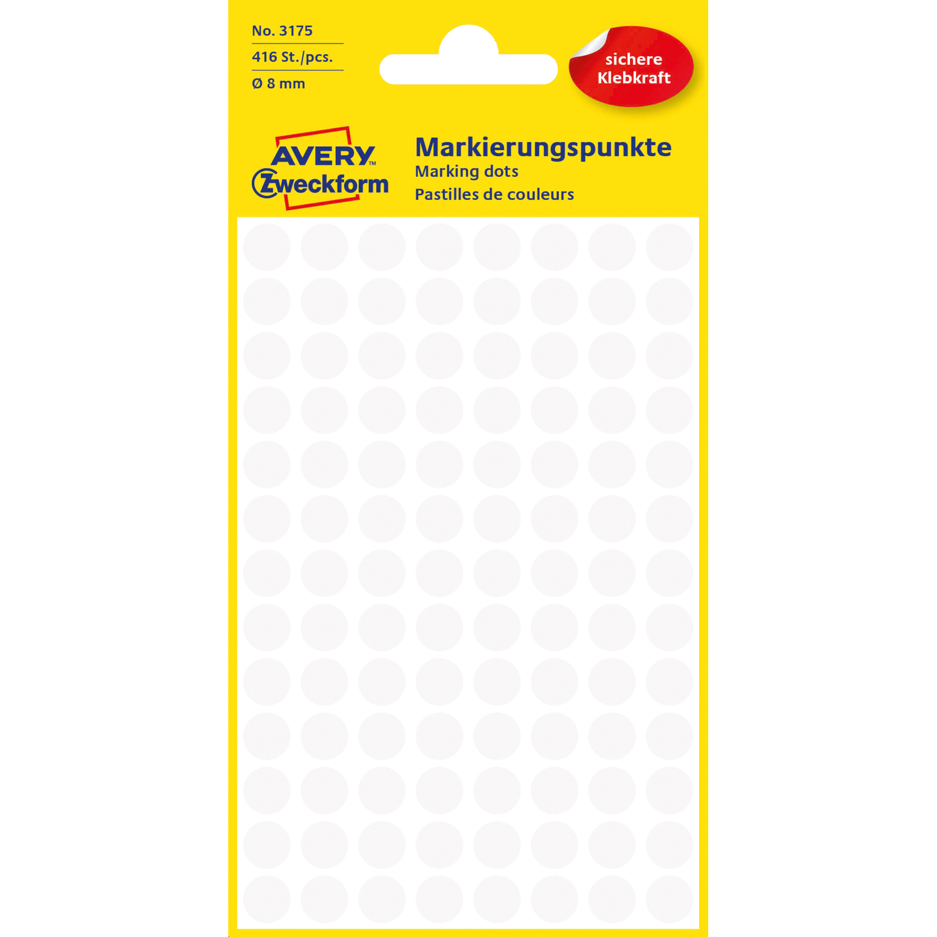 Markierungspunkt, farbig