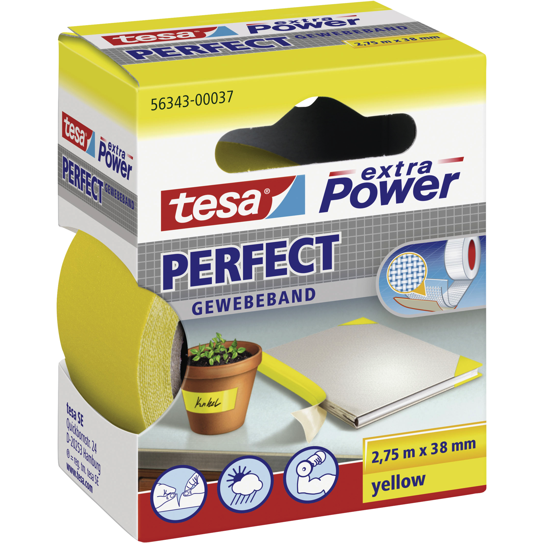 extra Power® Perfect Gewebeklebeband