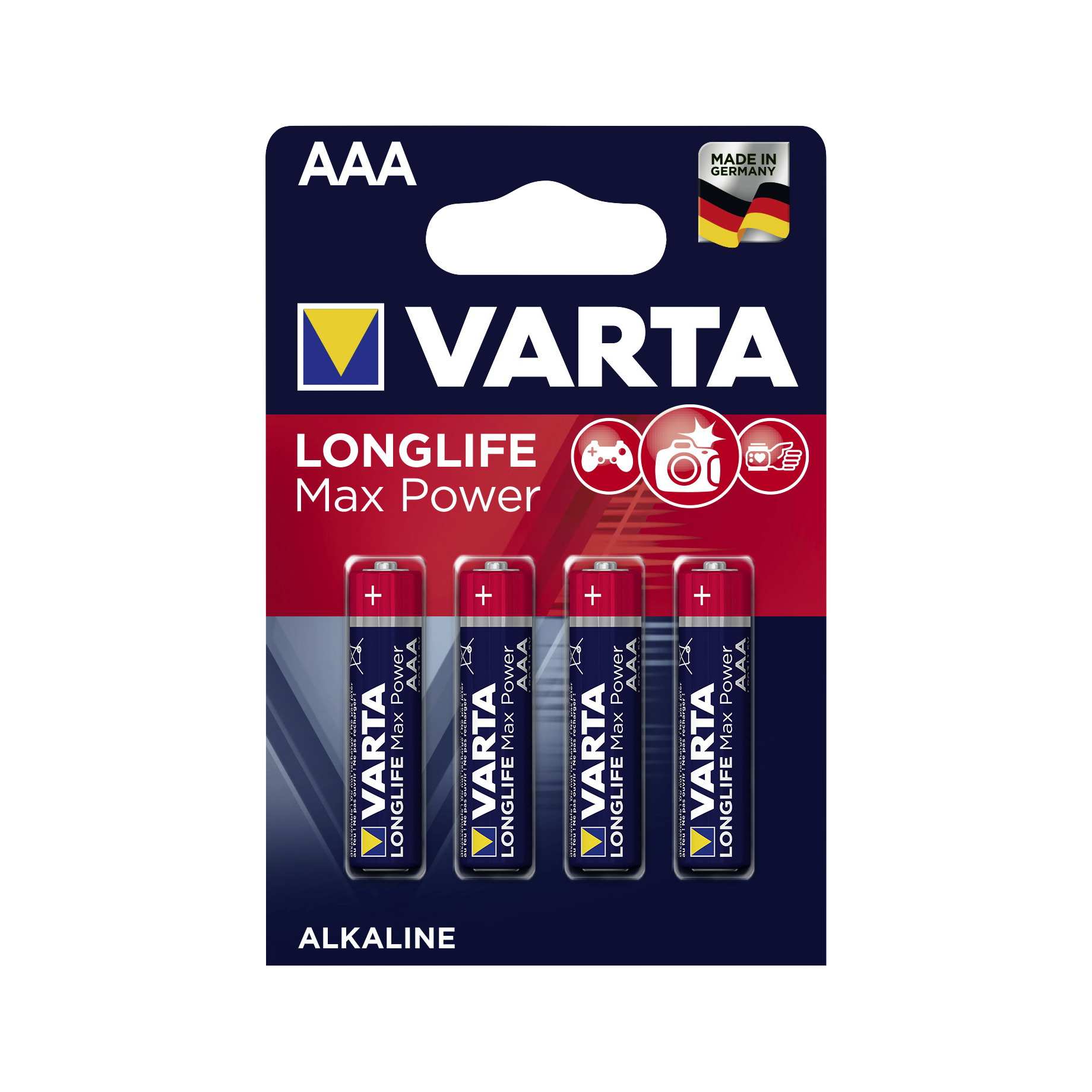 Batterie LONGLIFE MAX POWER Alkaline