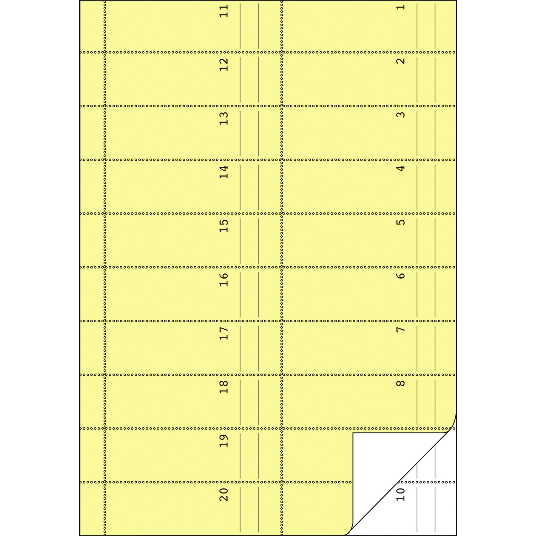 Bonbuch, 1000 Bons, ohne Kellner-Nr.