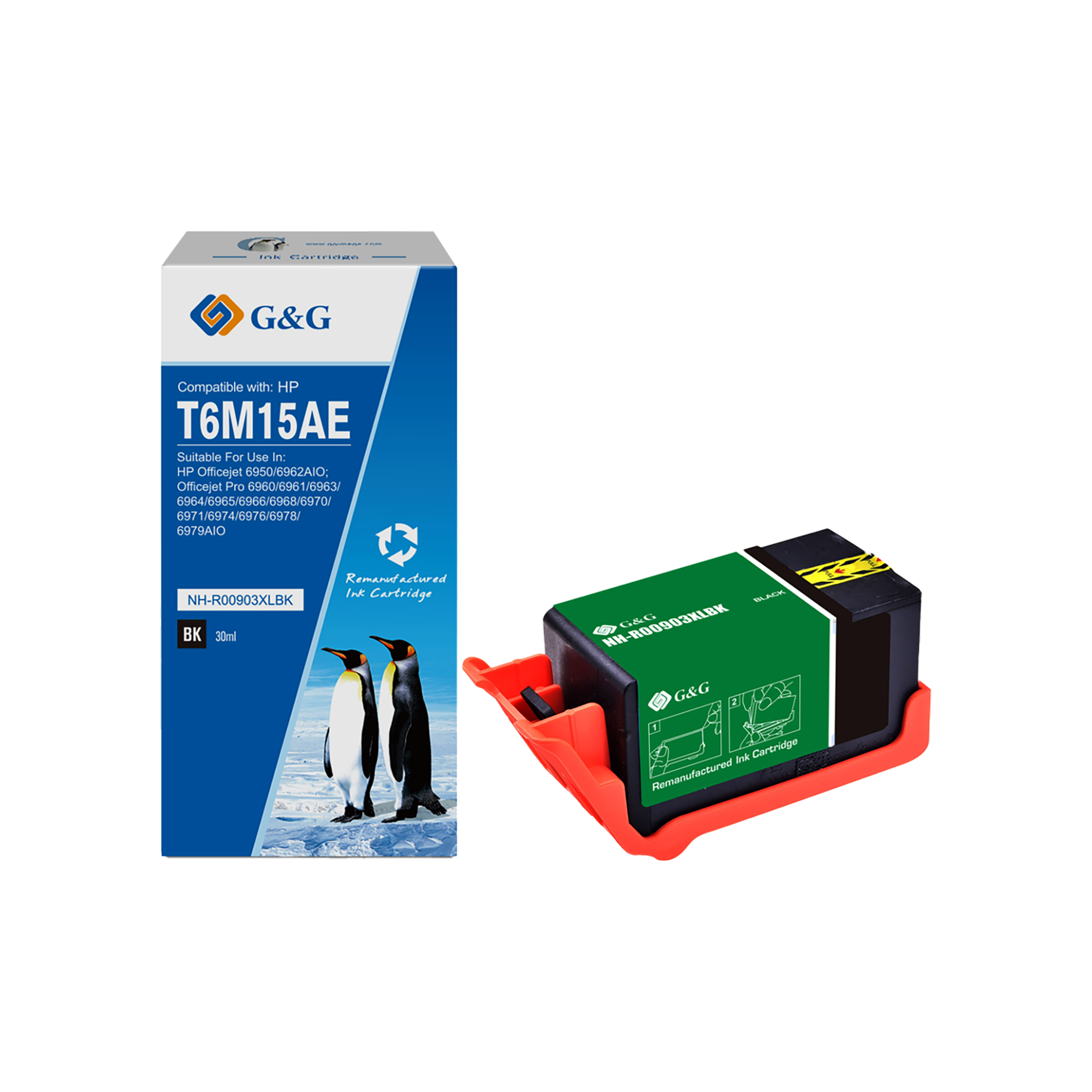 Inkjetpatrone für HP