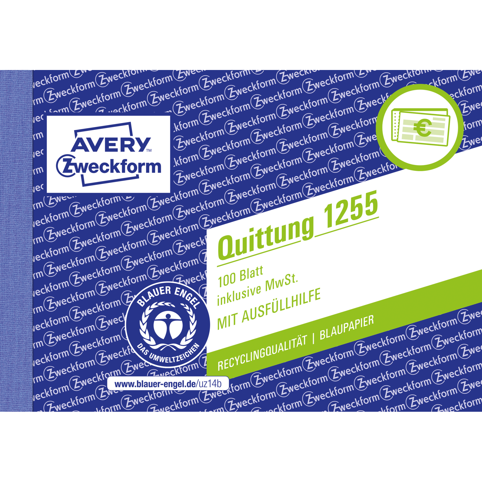 Recycling Quittung 1255 inkl. MwSt.