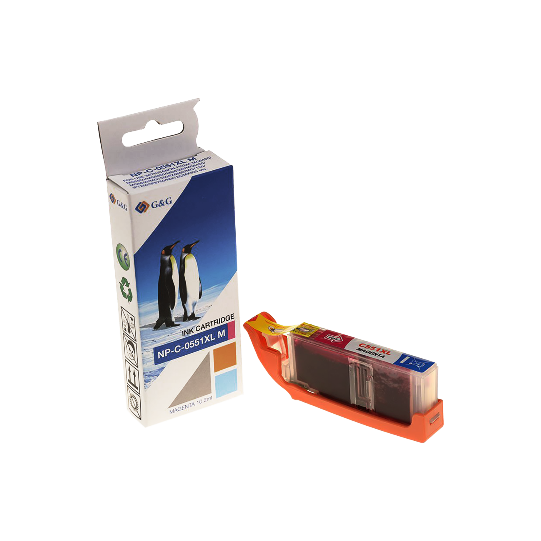 Inkjetpatrone kompatibel zu Canon CLI 551