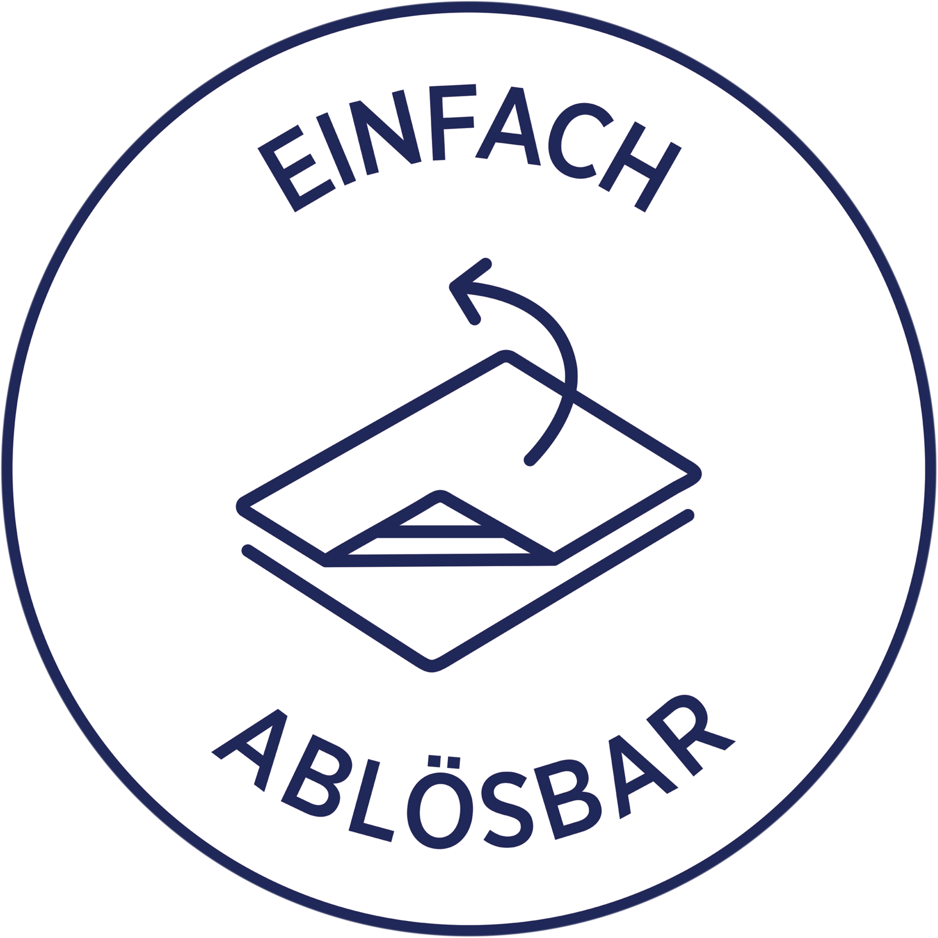 Universal-Etikett, wiederablösbar, neon