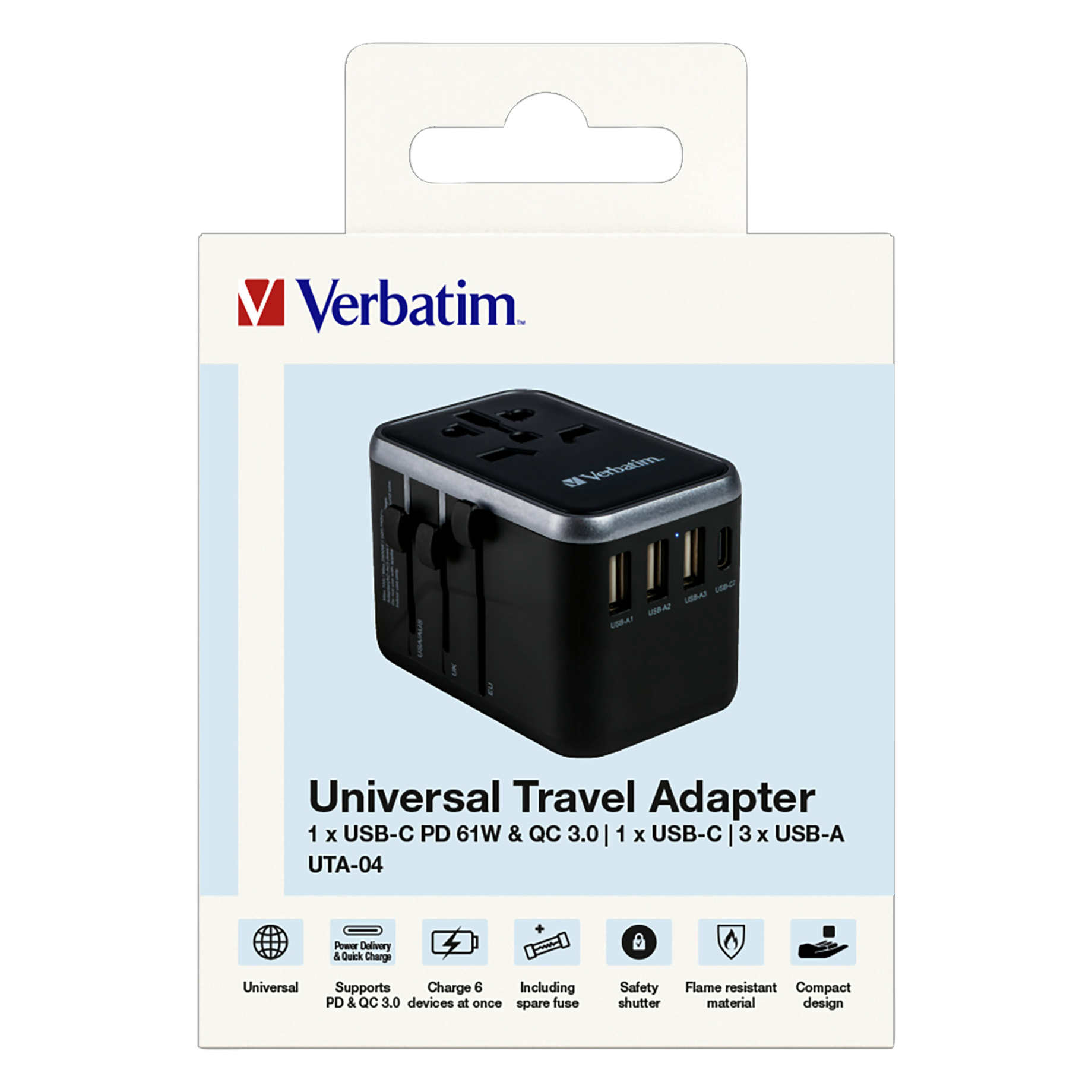 Universal-Reiseadapter UTA-04