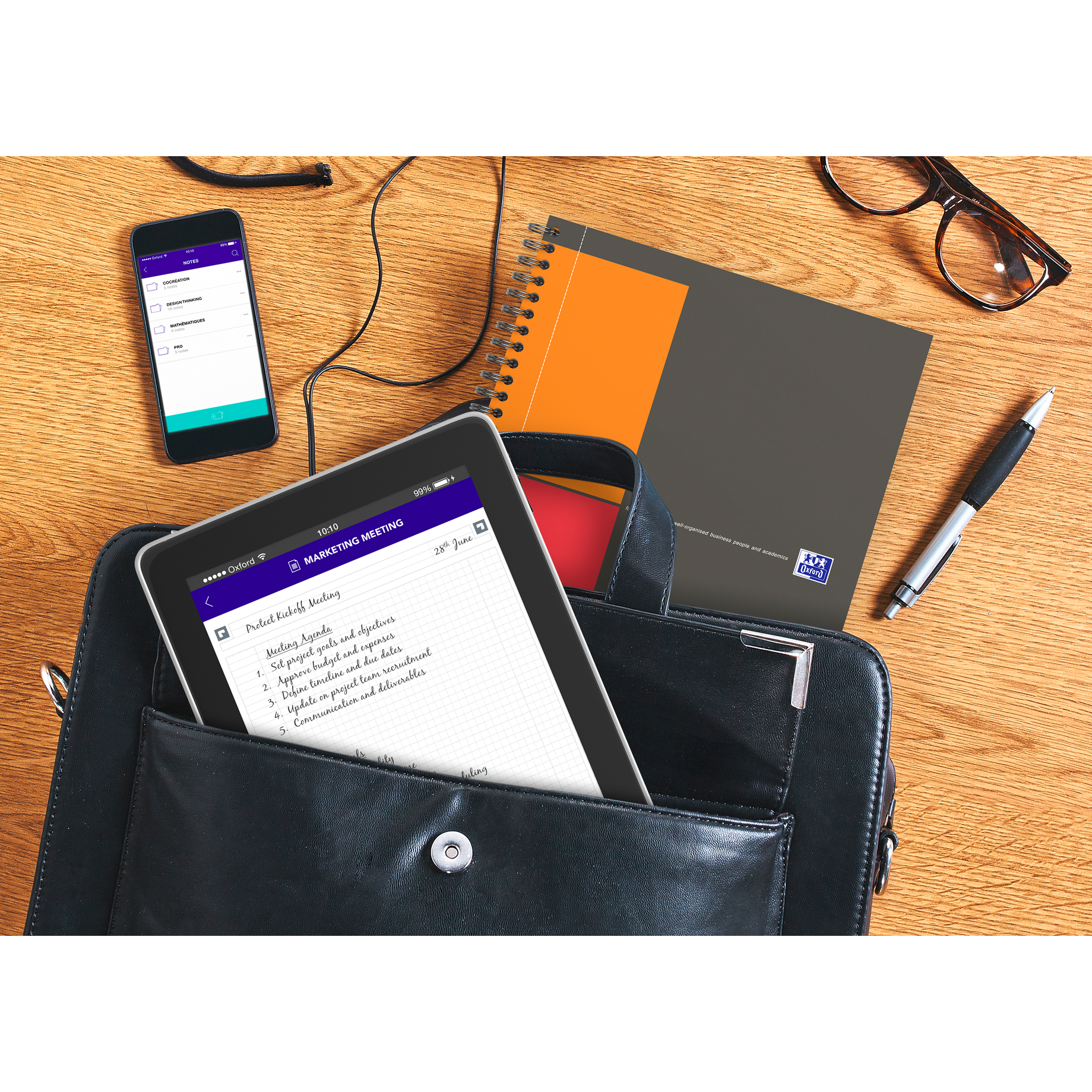 International Notebook mit Spirale