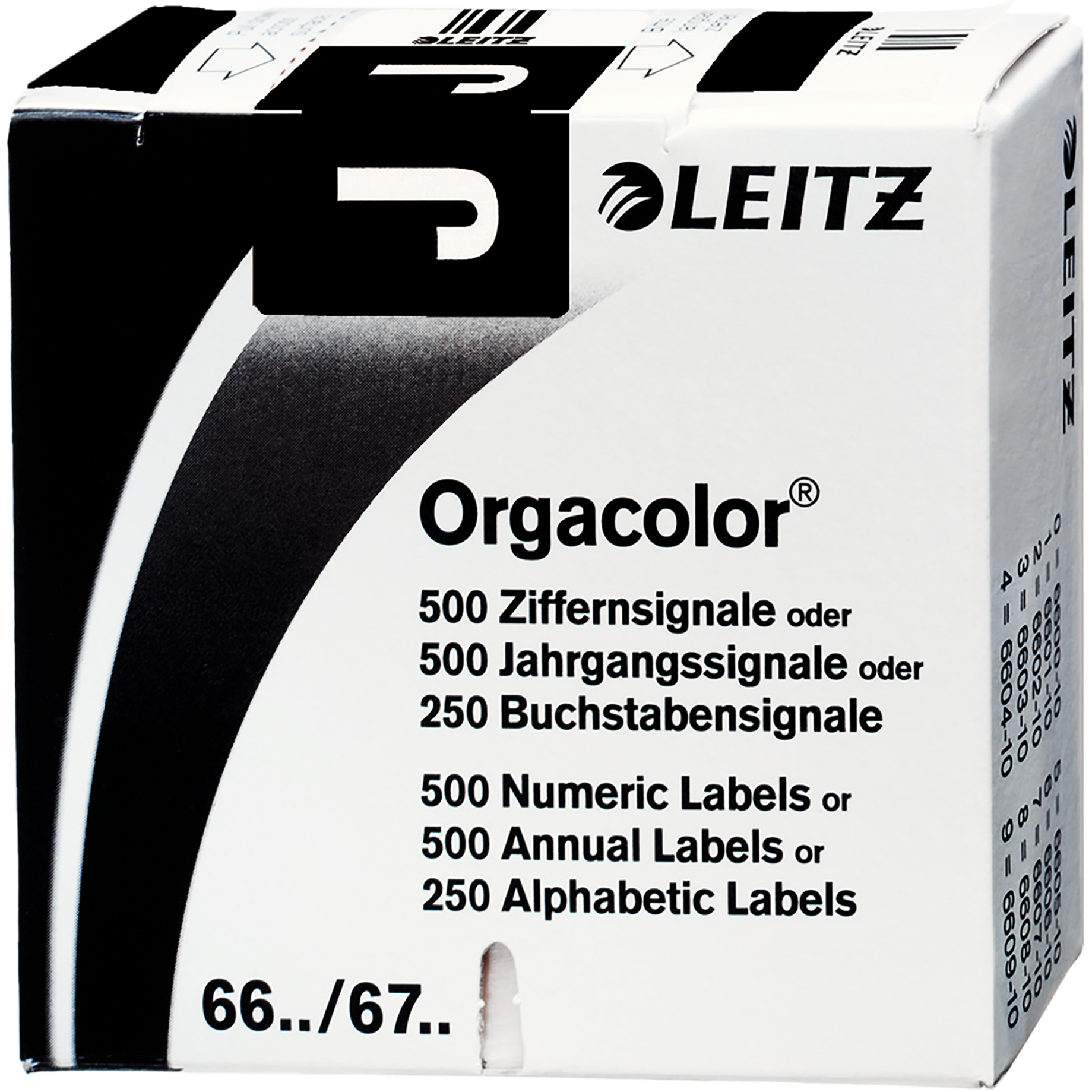 Orgacolor® Buchstabensignal