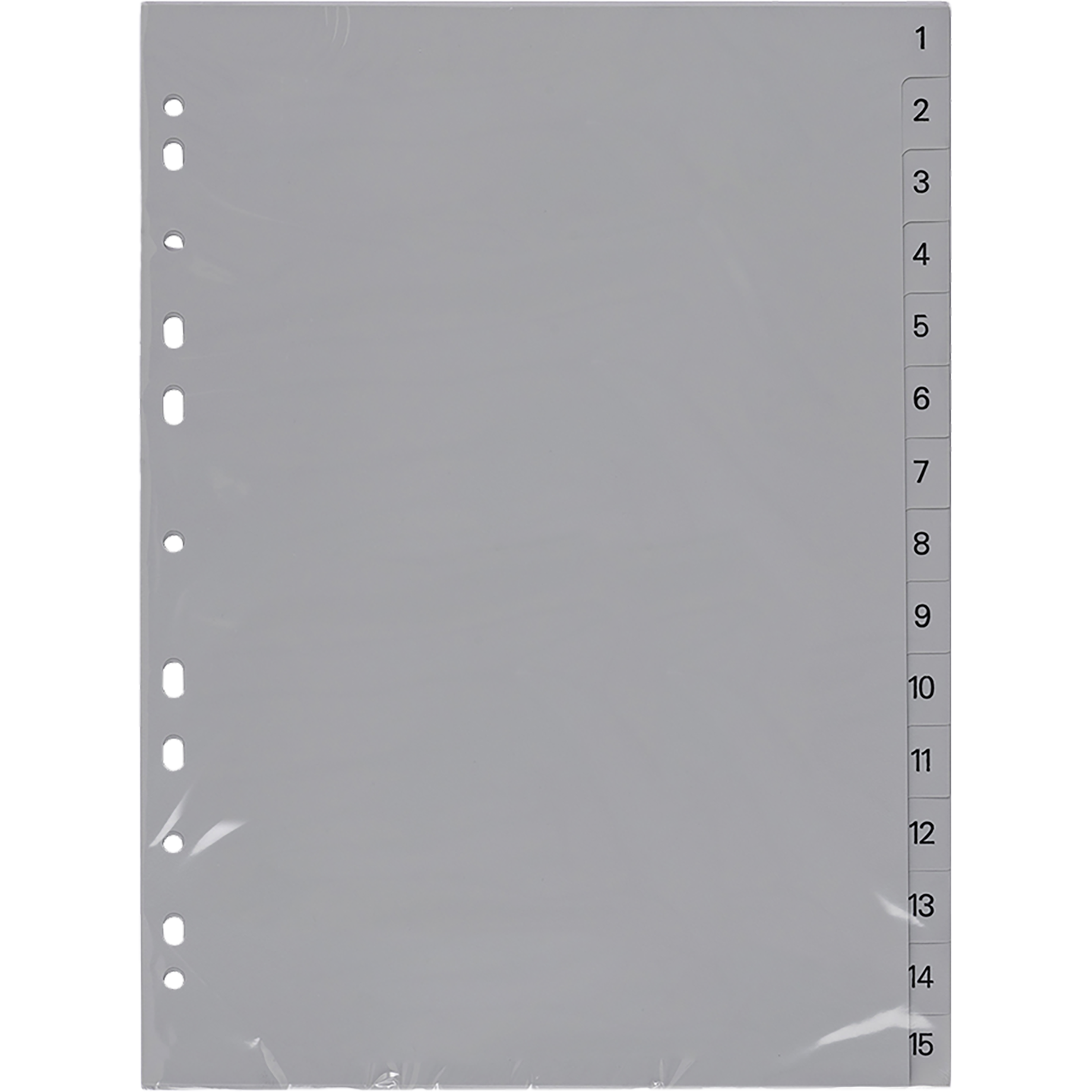 Zahlenregister, Kunststoff