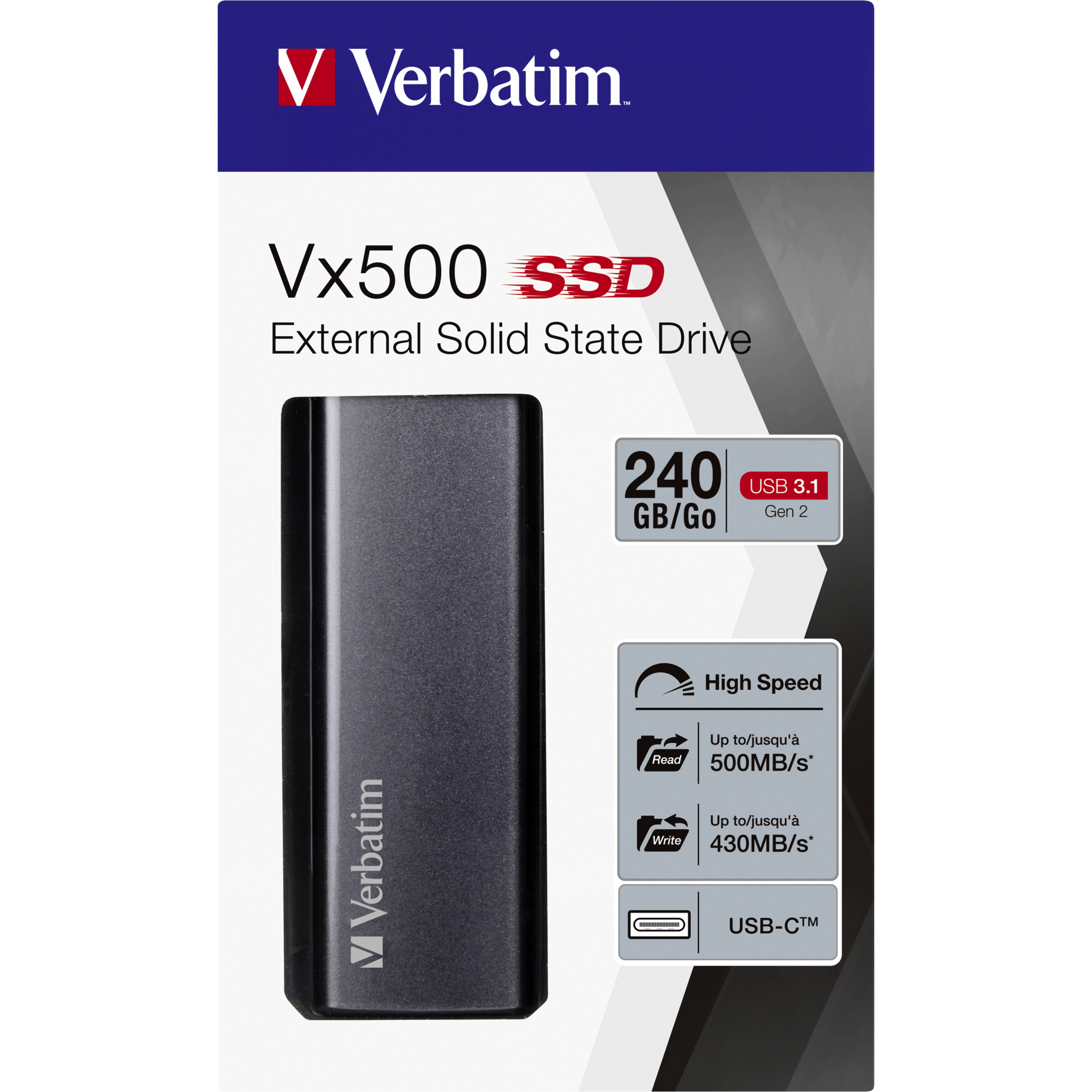 USB 3.1 SSD Vx500