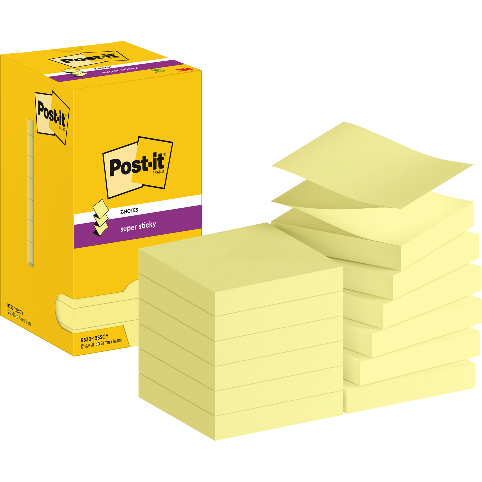 Super Sticky Z-Notes, gelb