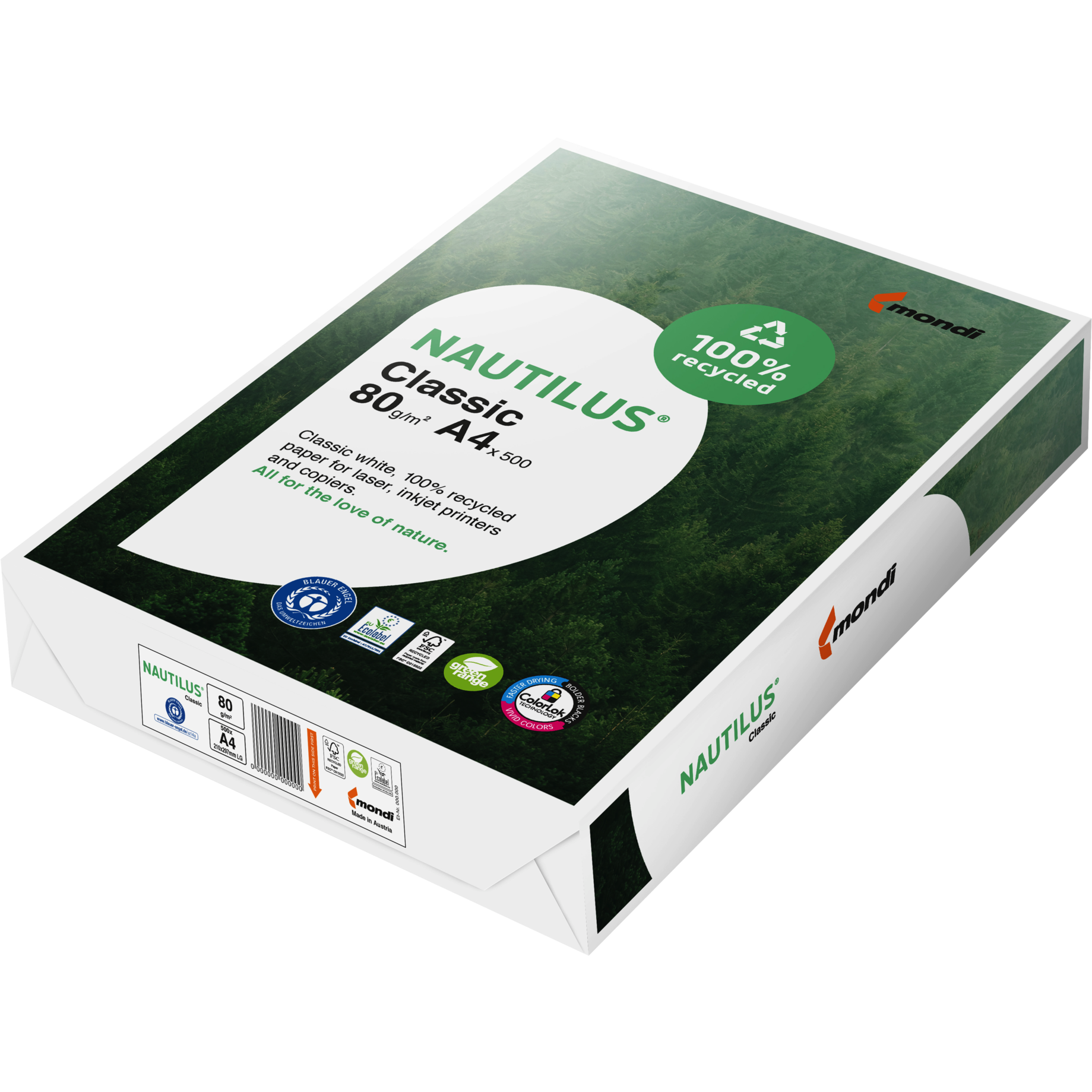 Recycling-Kopierpapier NAUTILUS® Classic