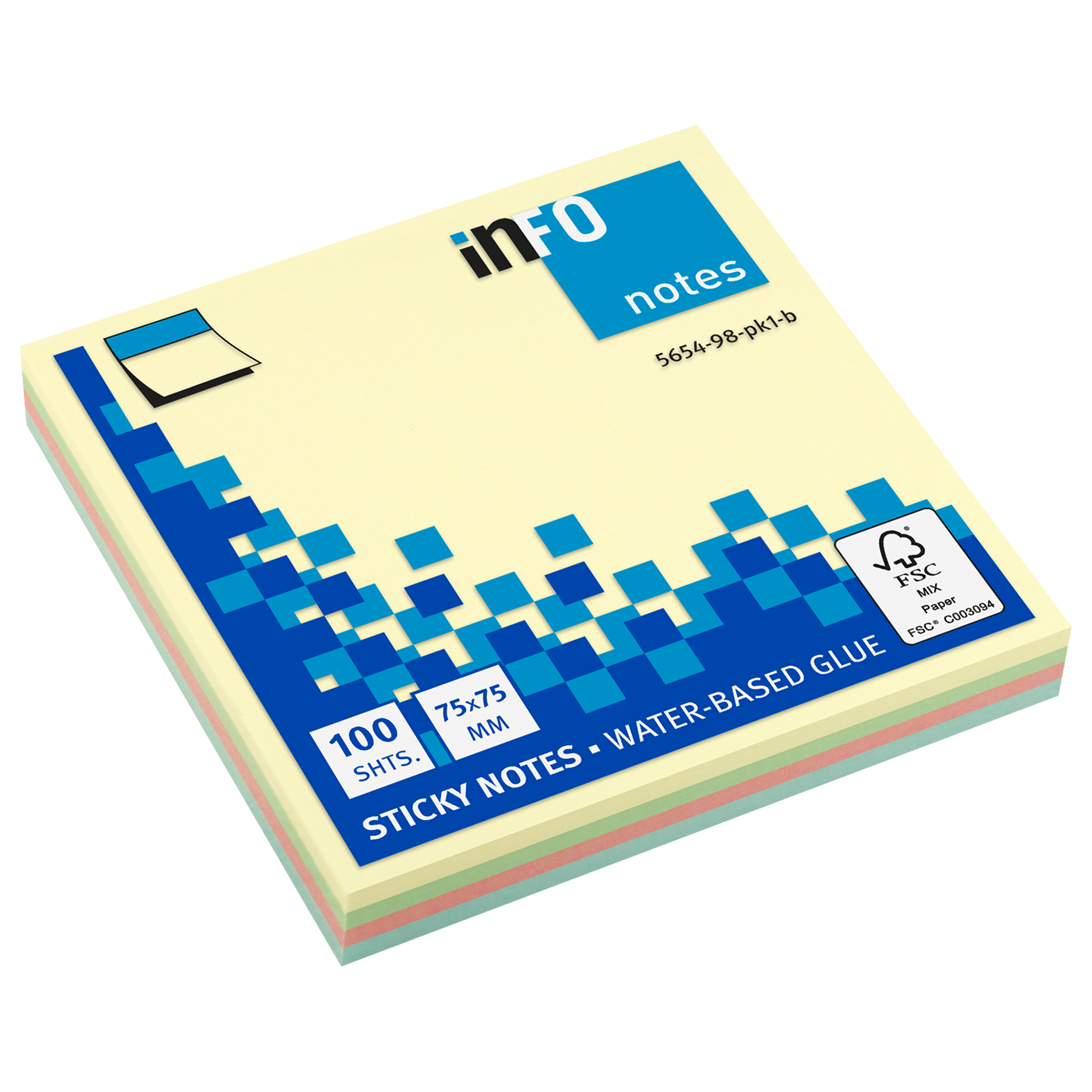 Haftnotiz Sticky Notes Würfel