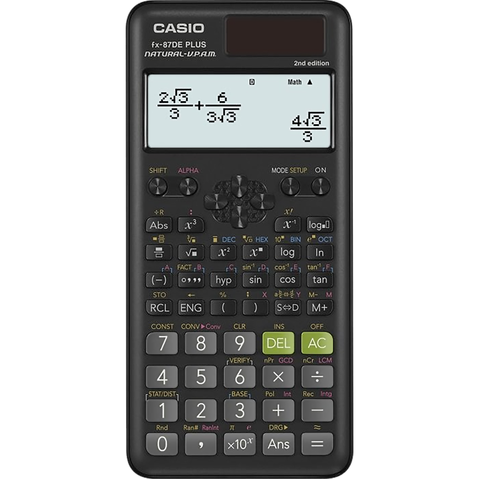 Casio Schulrechner FX-87 DE "2nd edition"