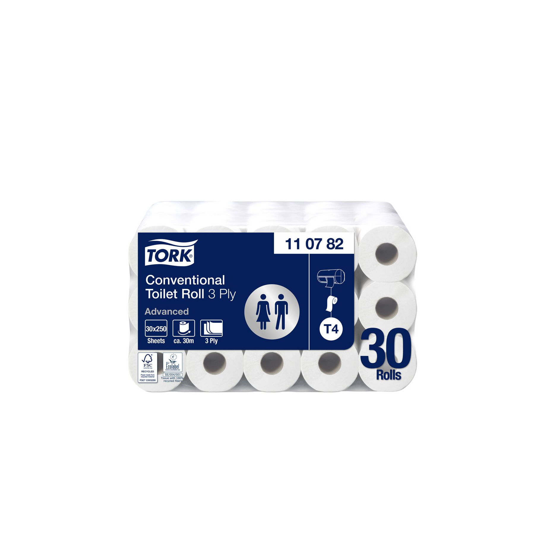 Kleinrollen Toilettenpapier Advanced (T4)