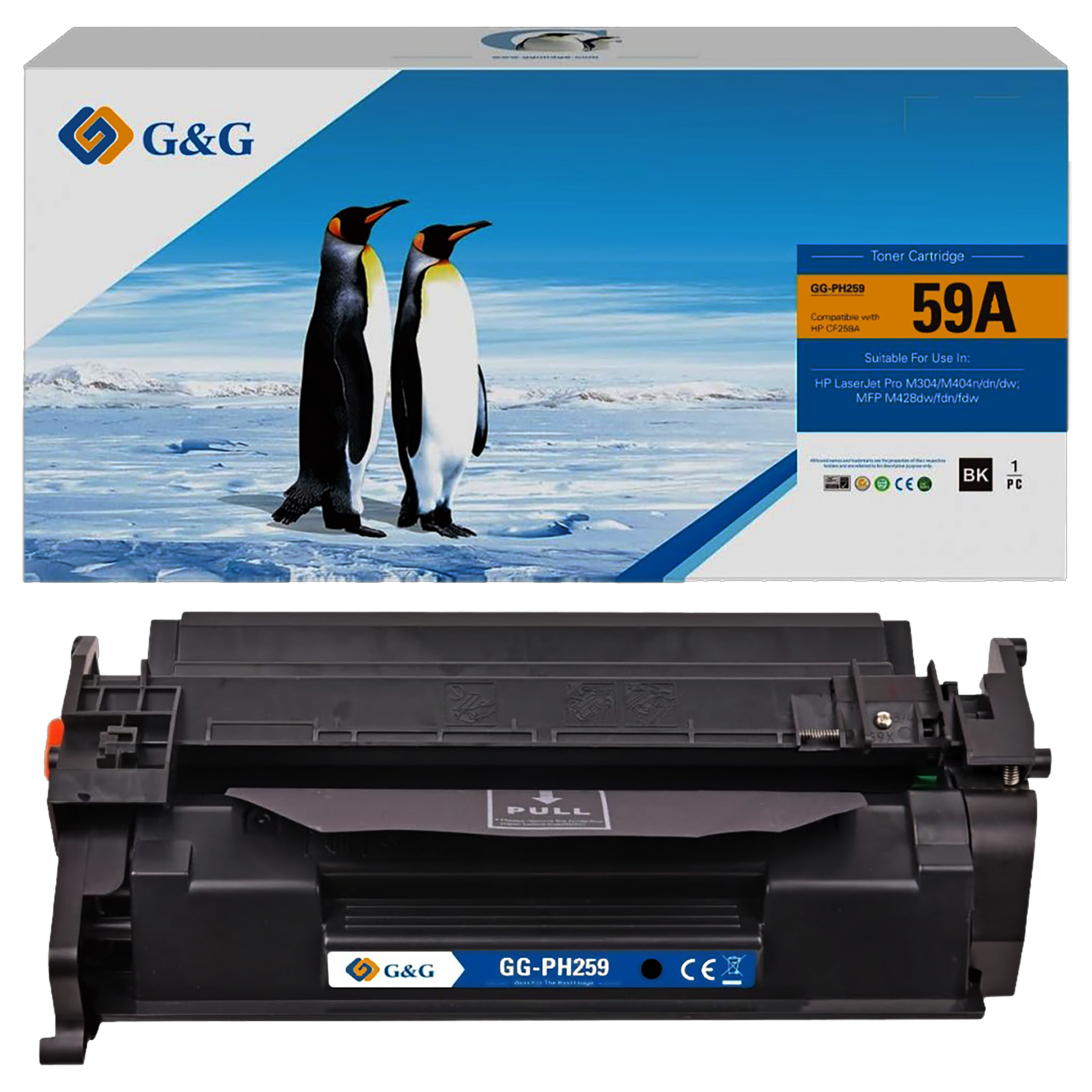 Toner kompatibel zu HP 59A
