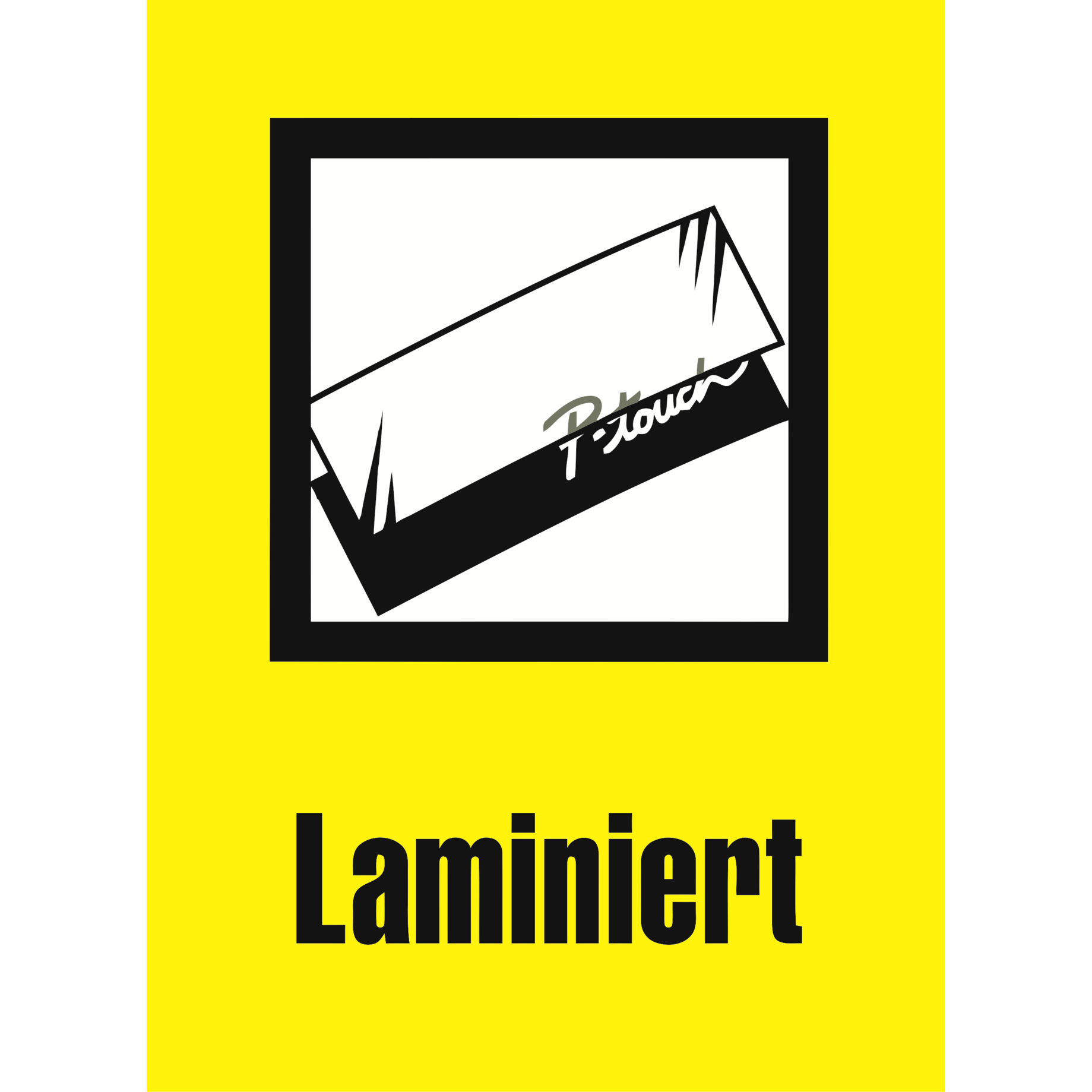 TZe-Schriftbandkassette für P-touch, laminiert TZe-Schriftbandkassette für P-touch, laminiert