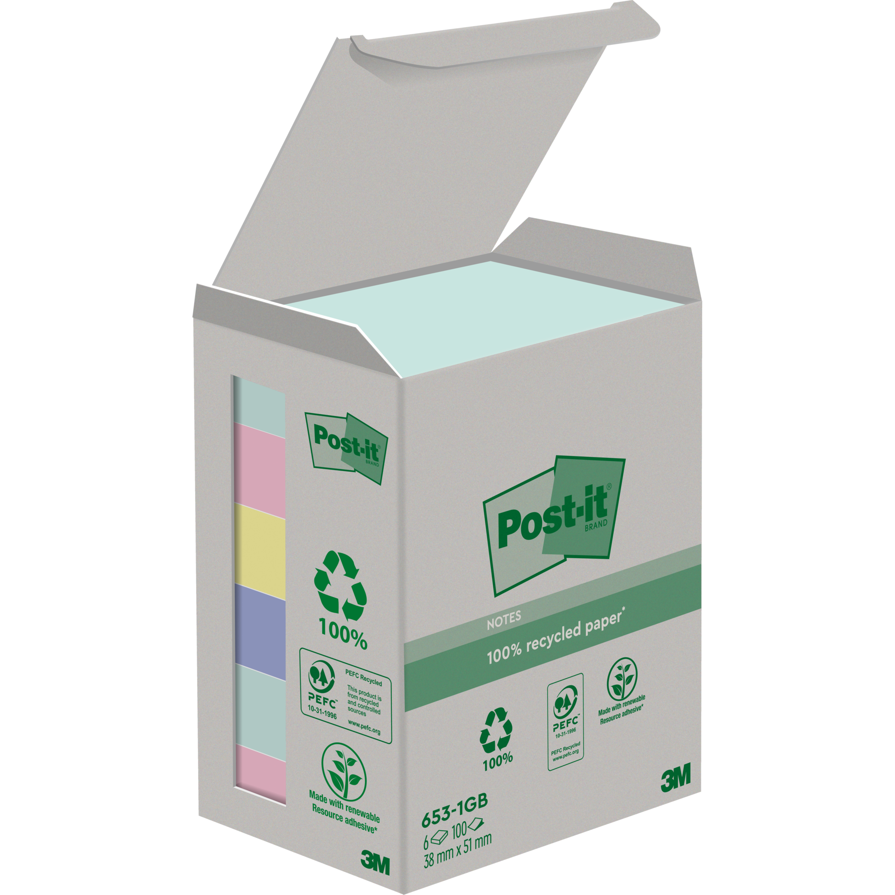Recycling Notes, pastell