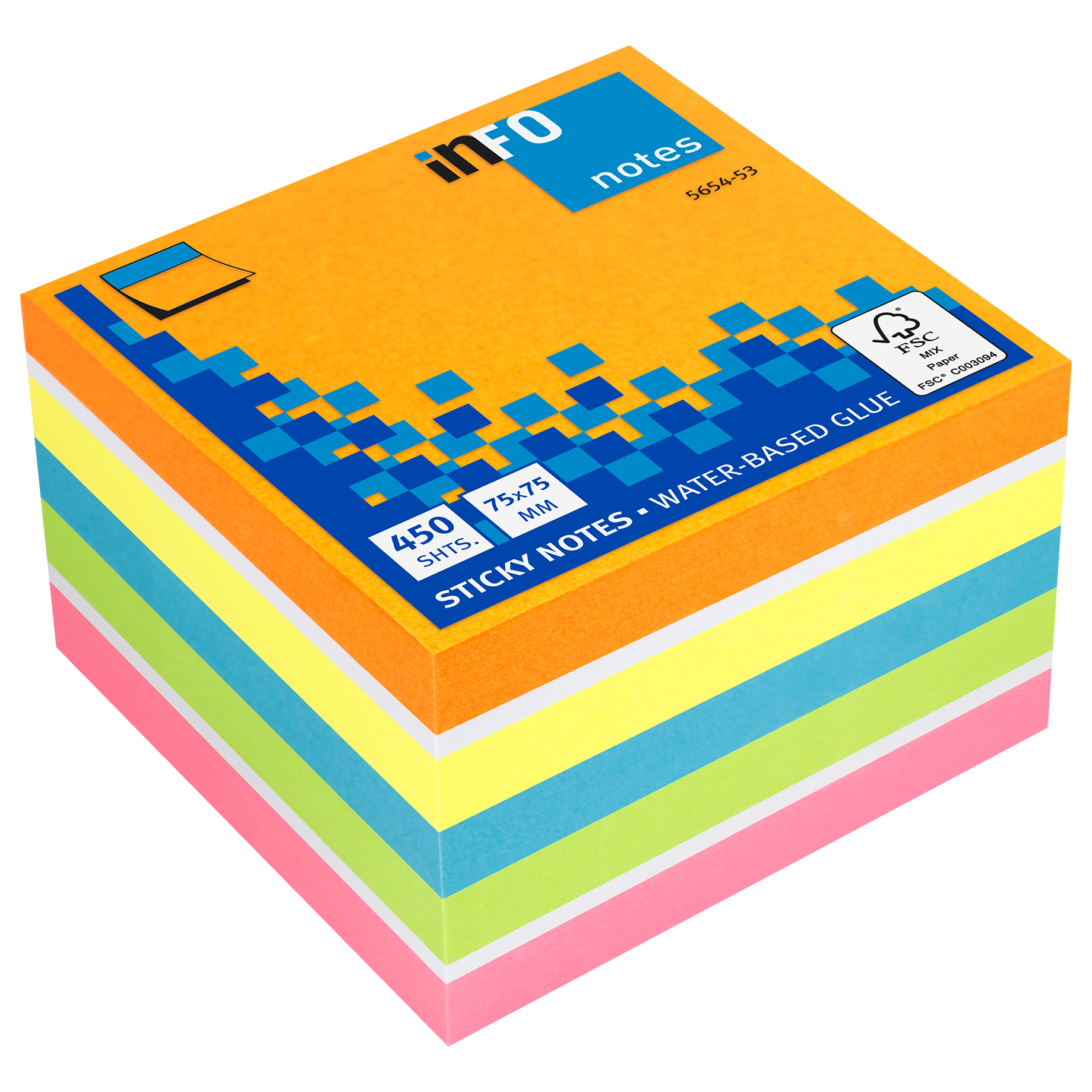 Haftnotiz Sticky Notes CUBE