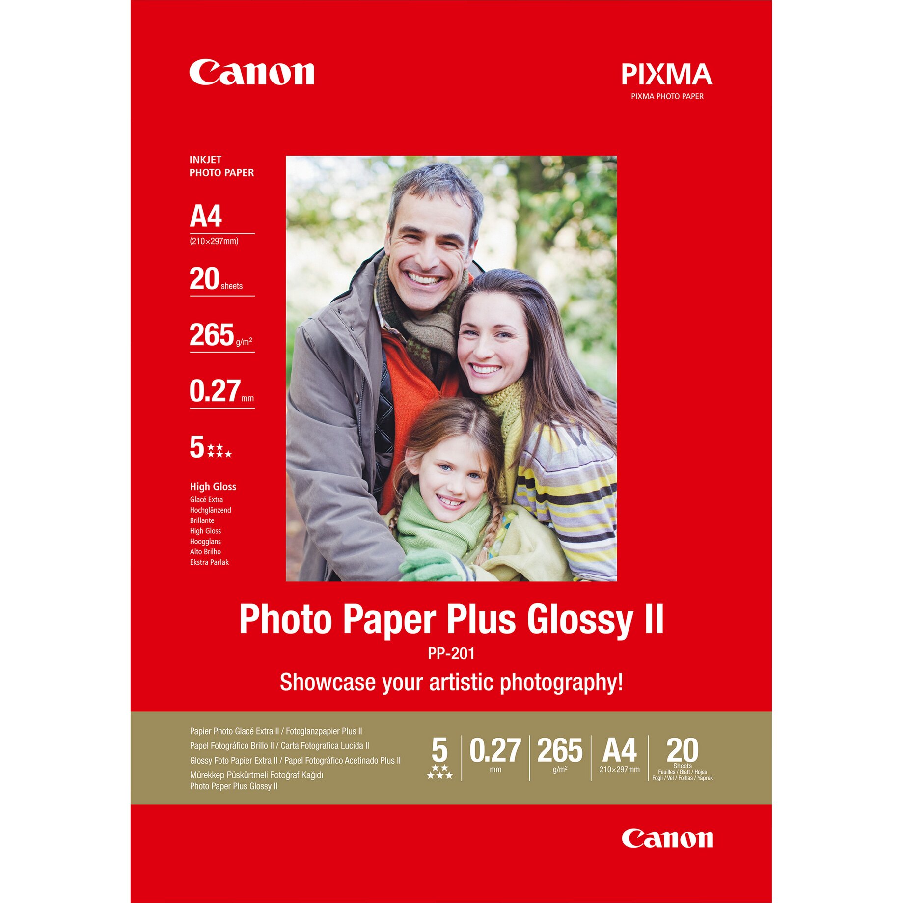 Fotopapier Plus InkJet glossy II