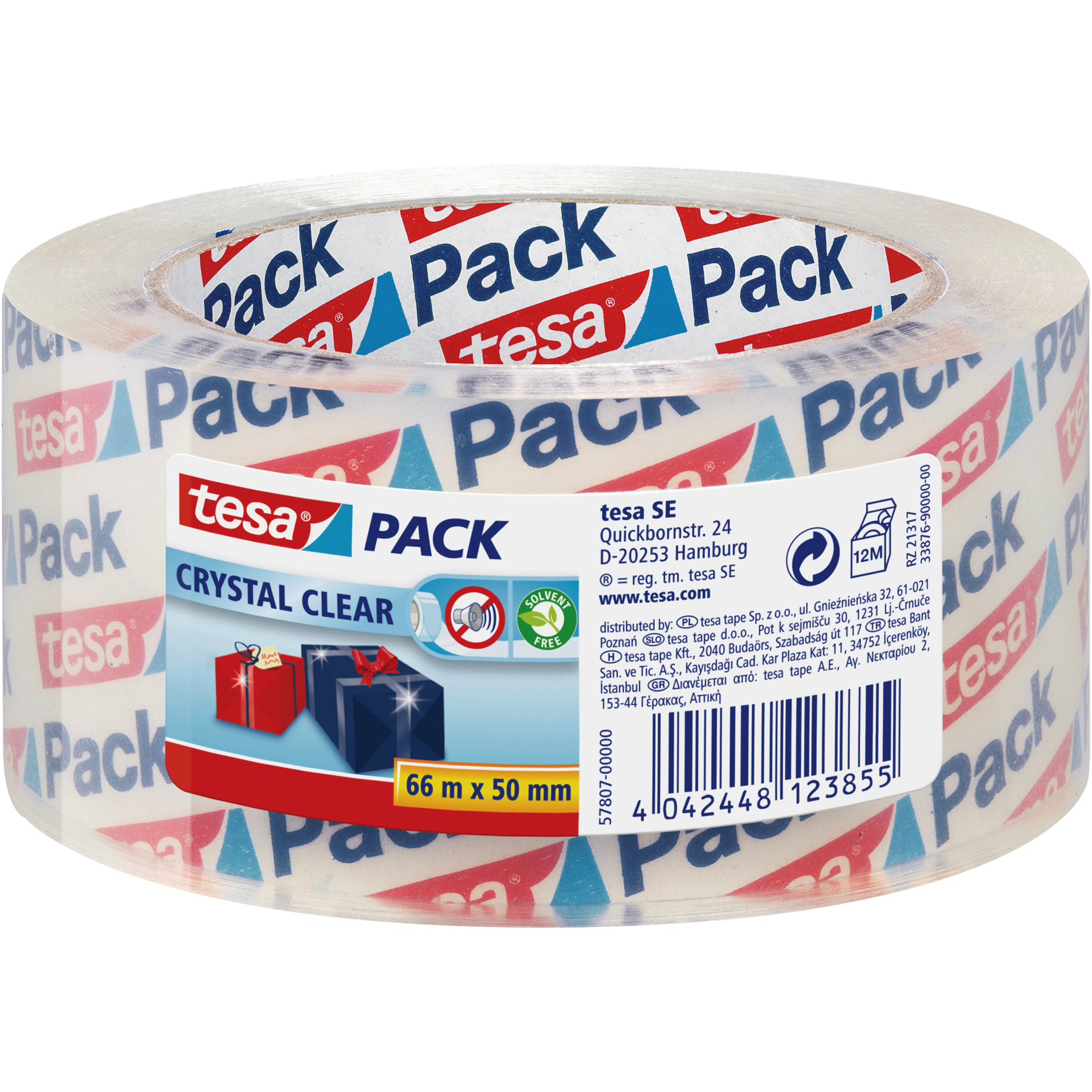 Packband tesapack® crystal clear