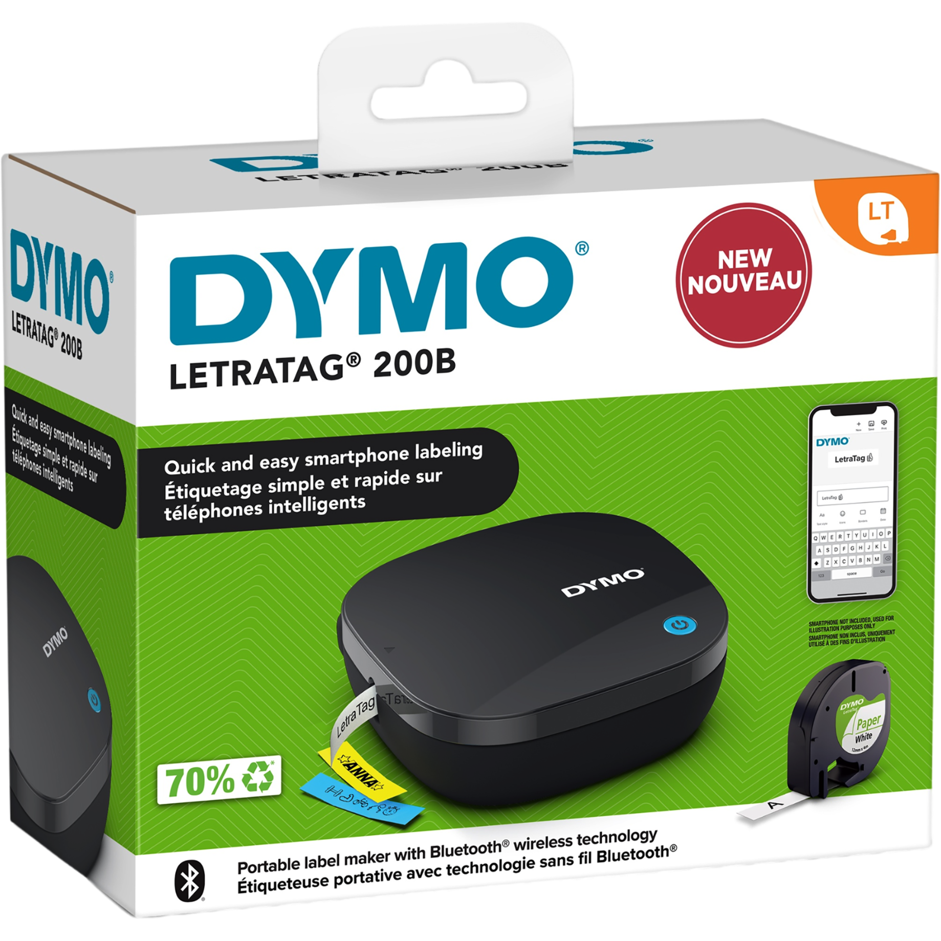 Beschriftungsgerät LetraTag® LT-200B, Bluetooth