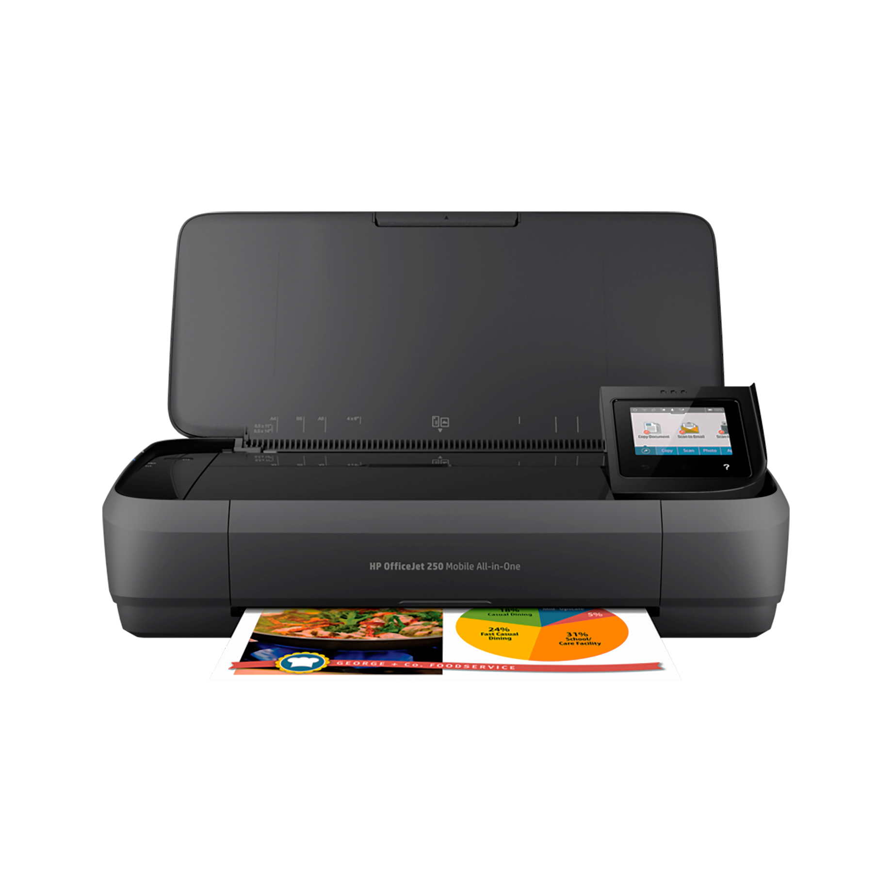 OfficeJet 250 Mobiler All-in-One-Drucker