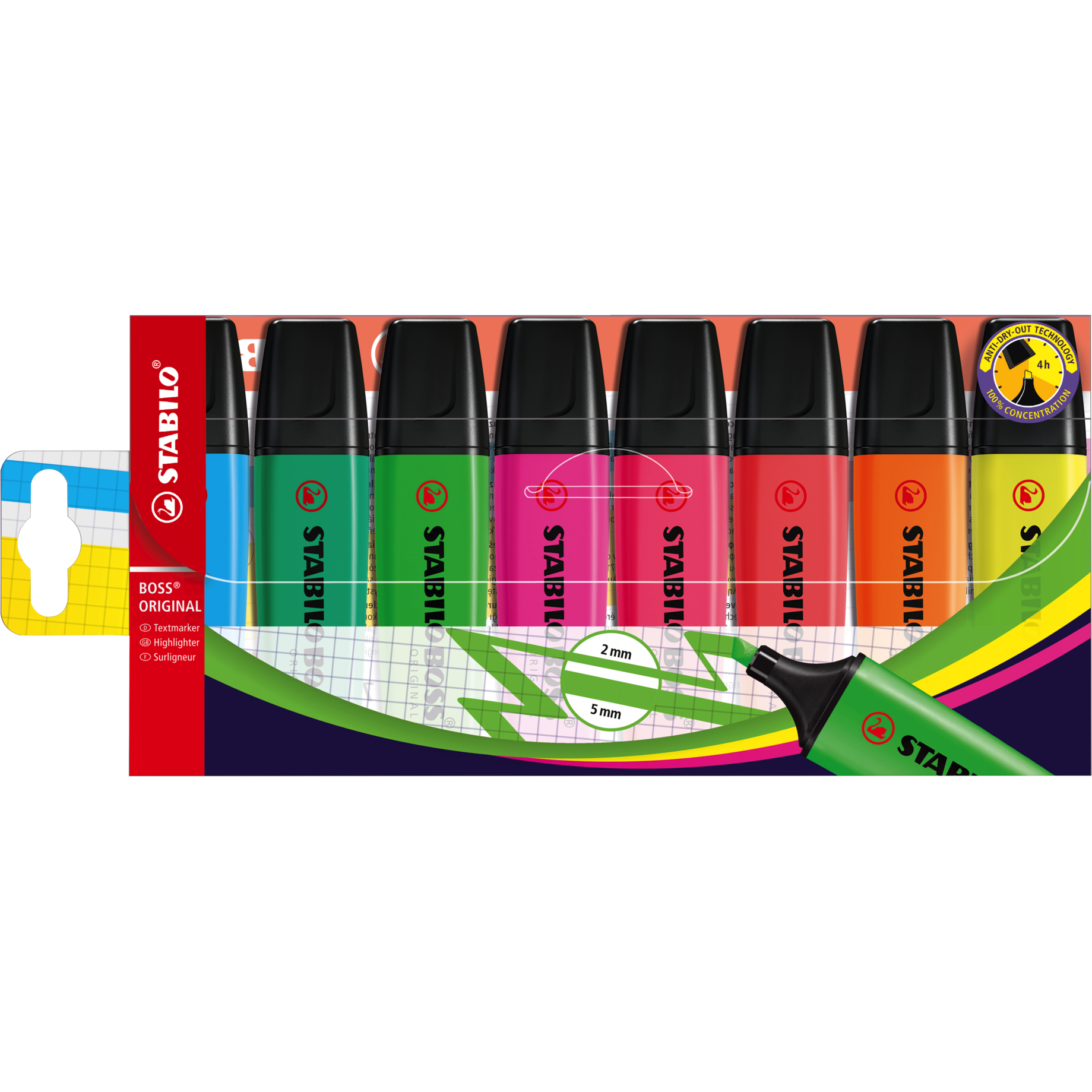 Textmarker STABILO® BOSS® ORIGINAL