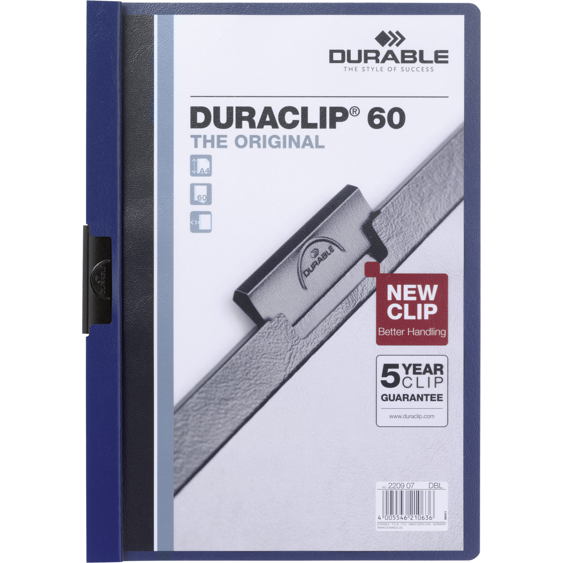 Klemm-Mappe DURACLIP® 60