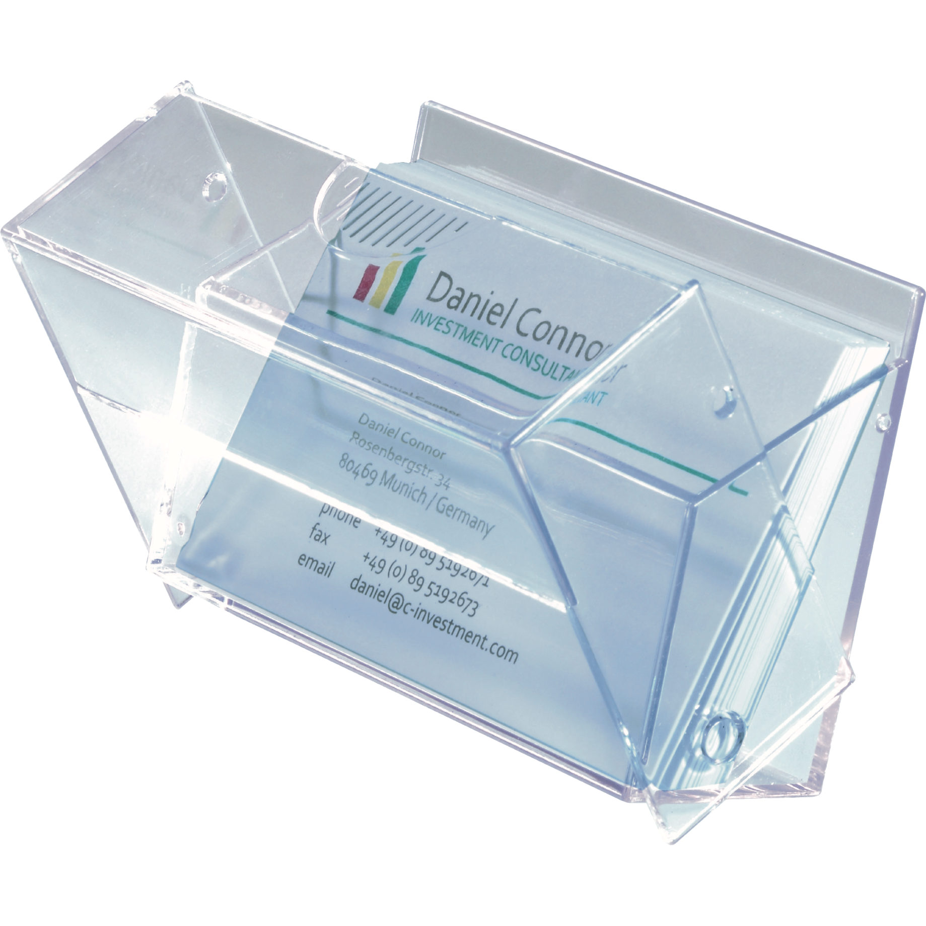 Visitenkarten-Box