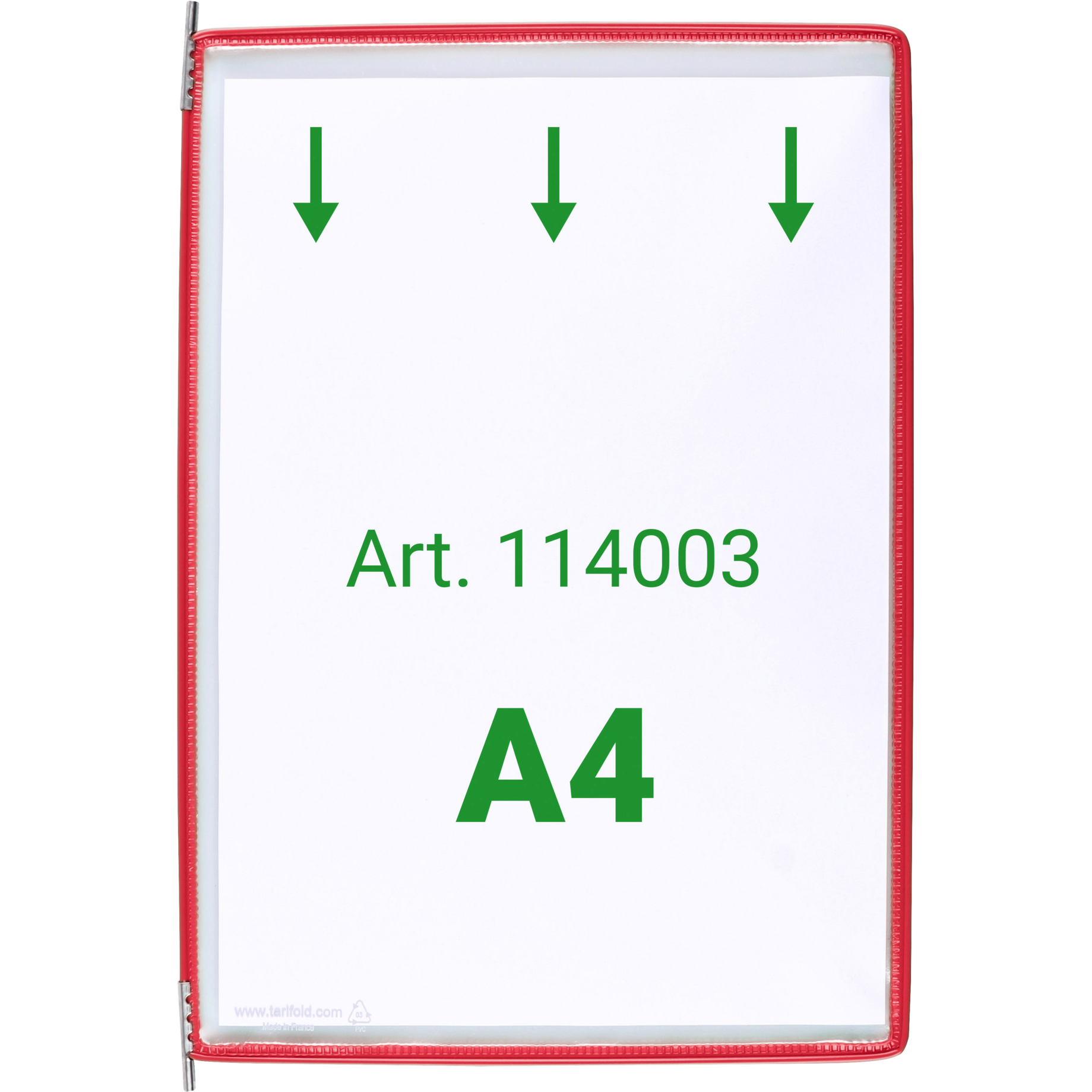 Klarsichttafel DIN A4