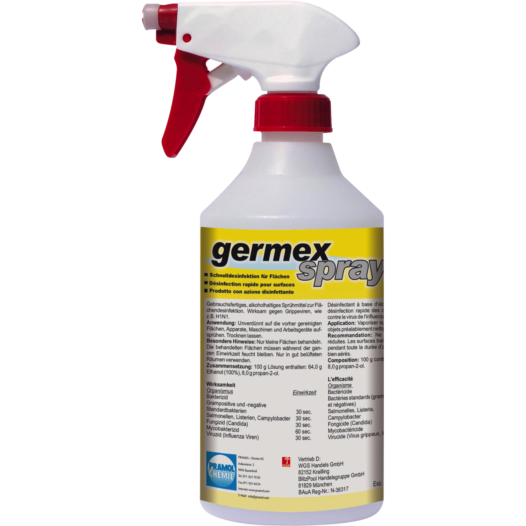 Desinfektionsmittel germex spray