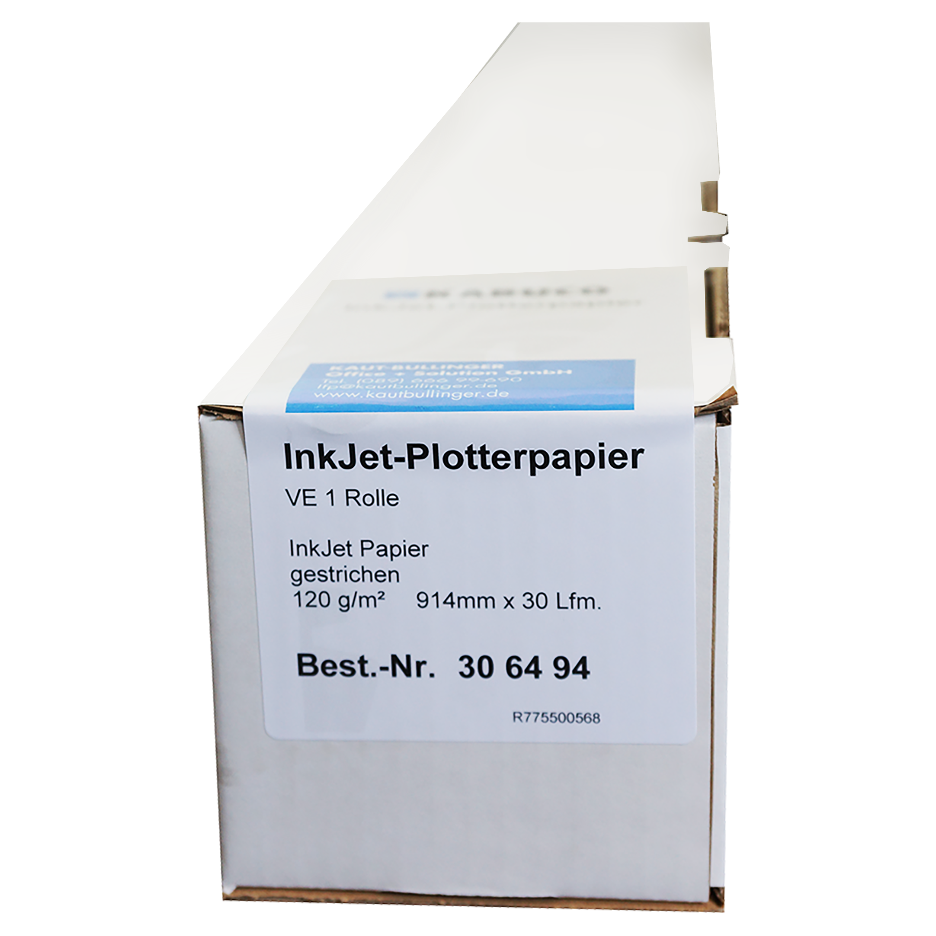 Inkjet-Plotterpapier, gestrichen