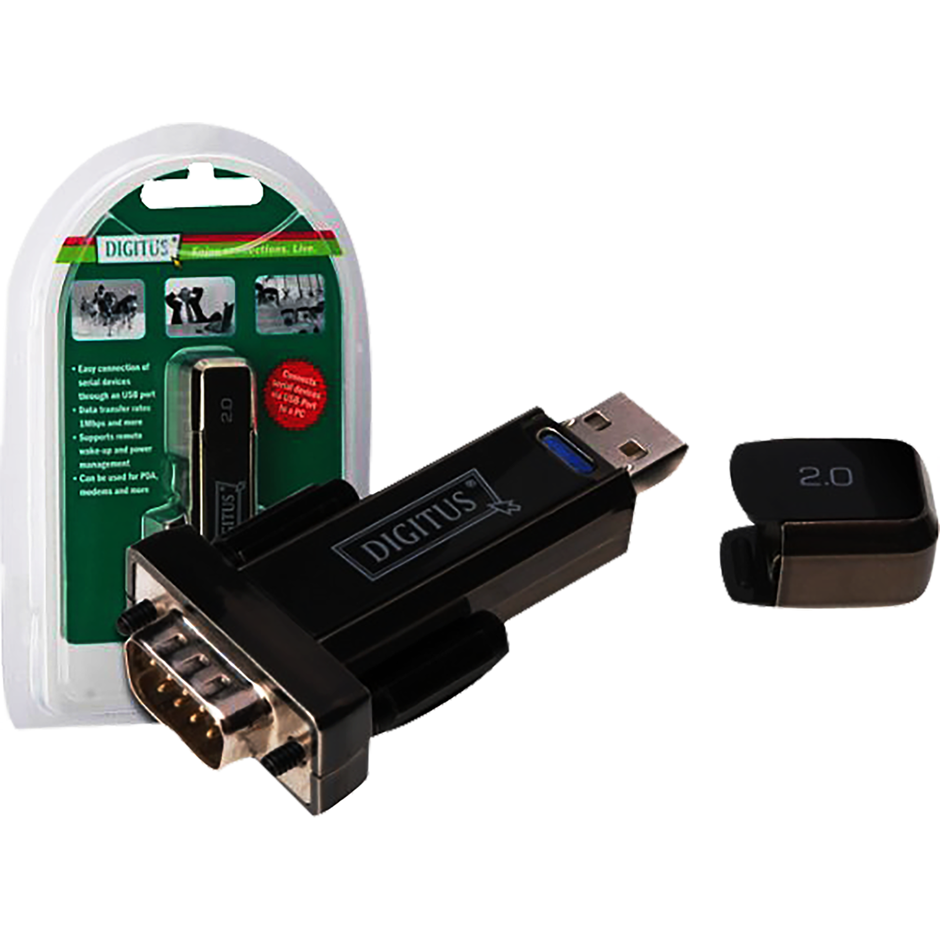 USB-Kabel Converter USB2.0/Serial RS232