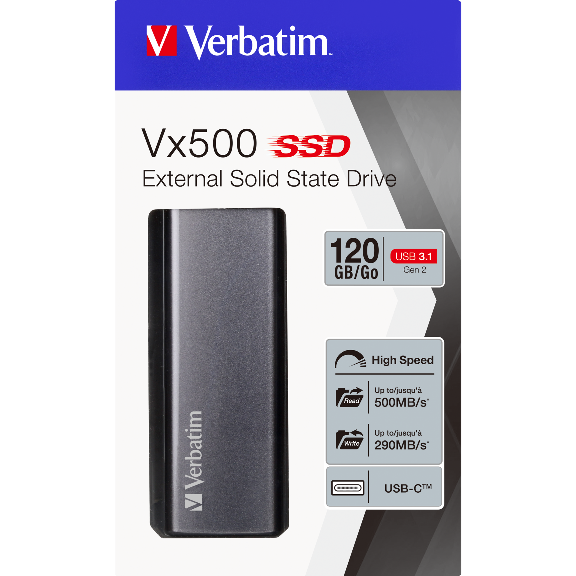 USB 3.1 SSD Vx500