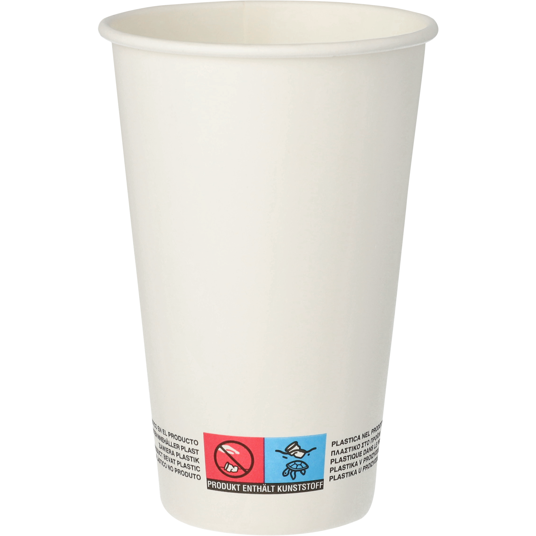 Trinkbecher weiss