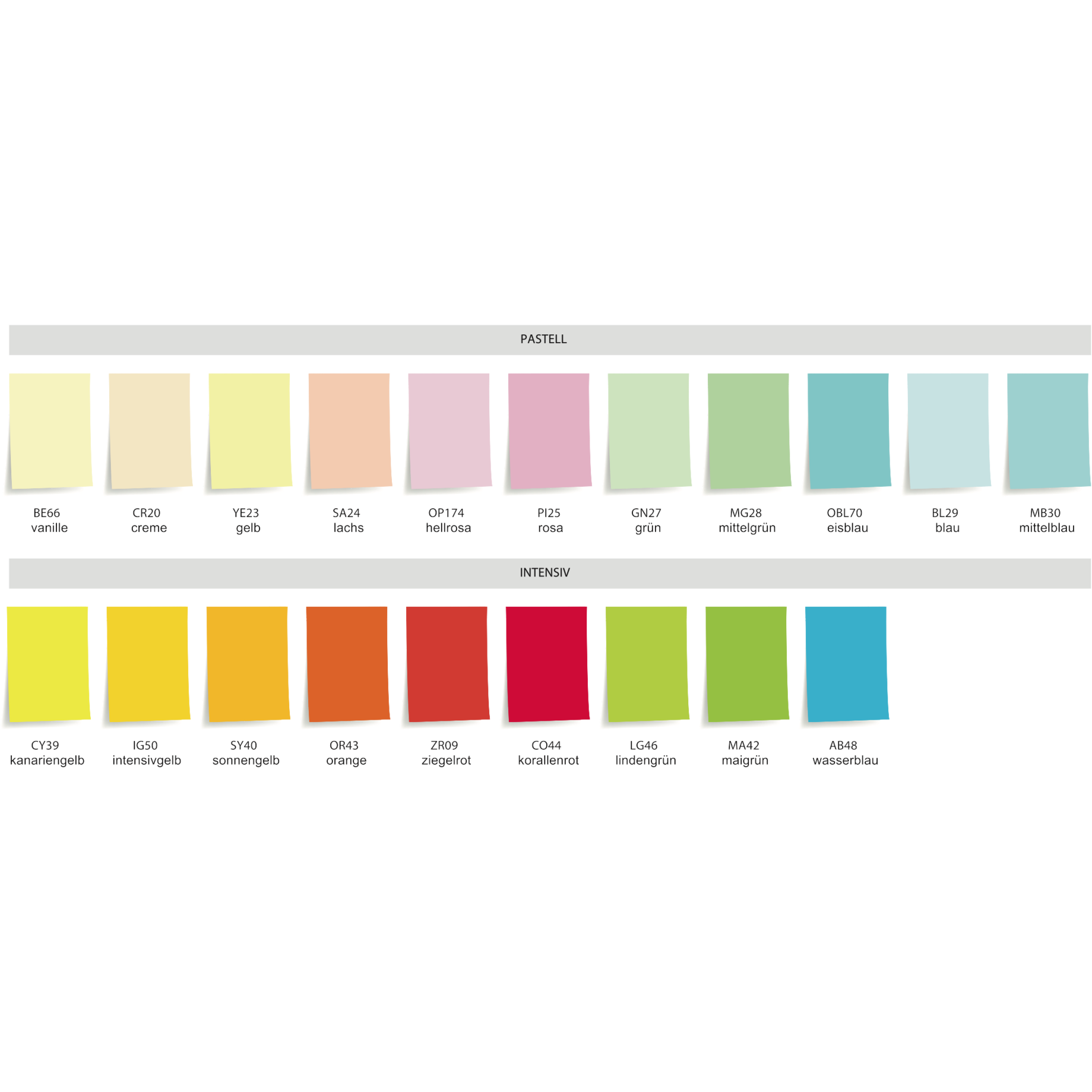 Kopierpapier MAESTRO® color, pastellfarben, DIN A4